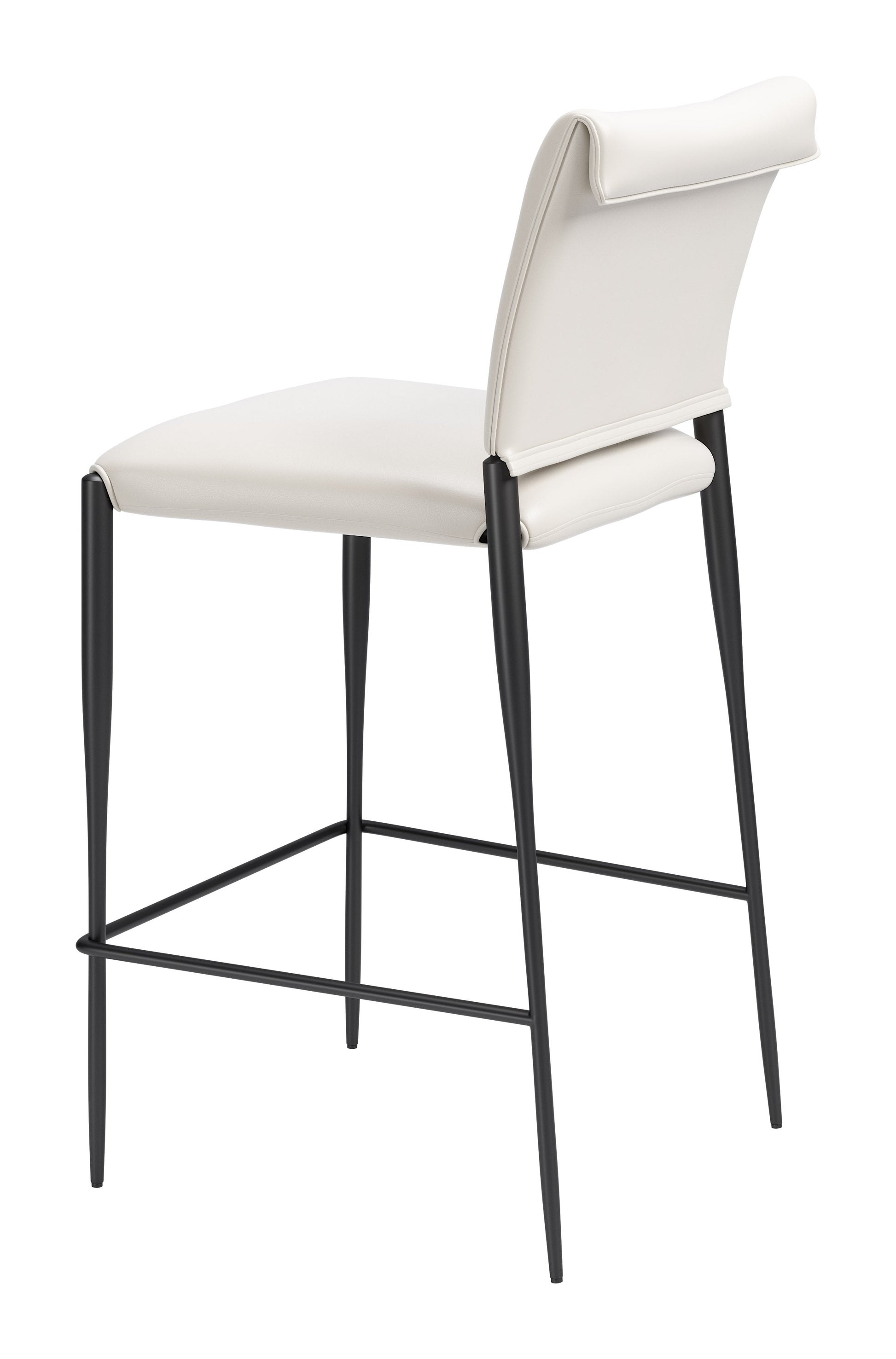 Freesia Barstool (Set of 2) White - 5