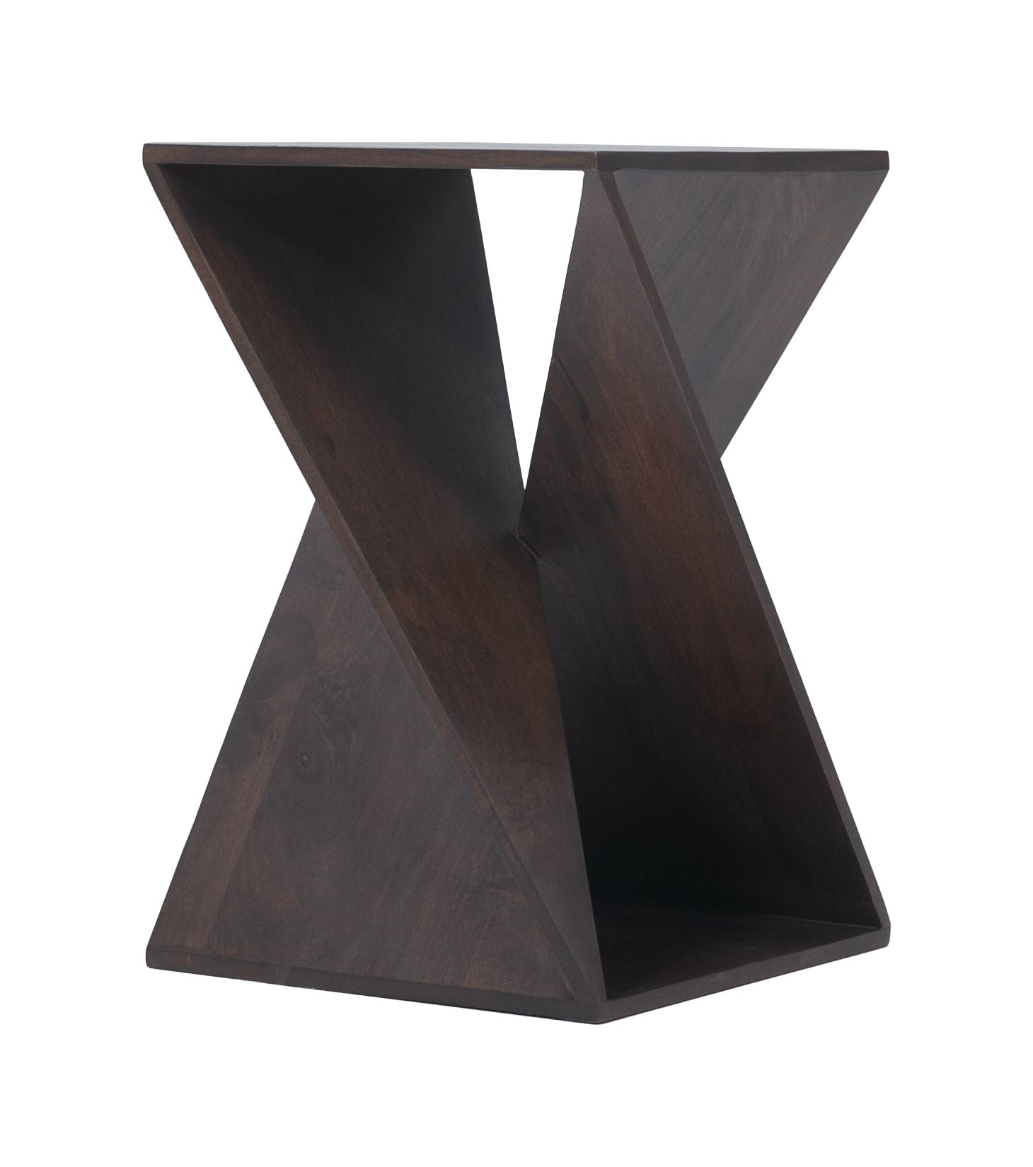 Alba Accent Table Walnut - 4