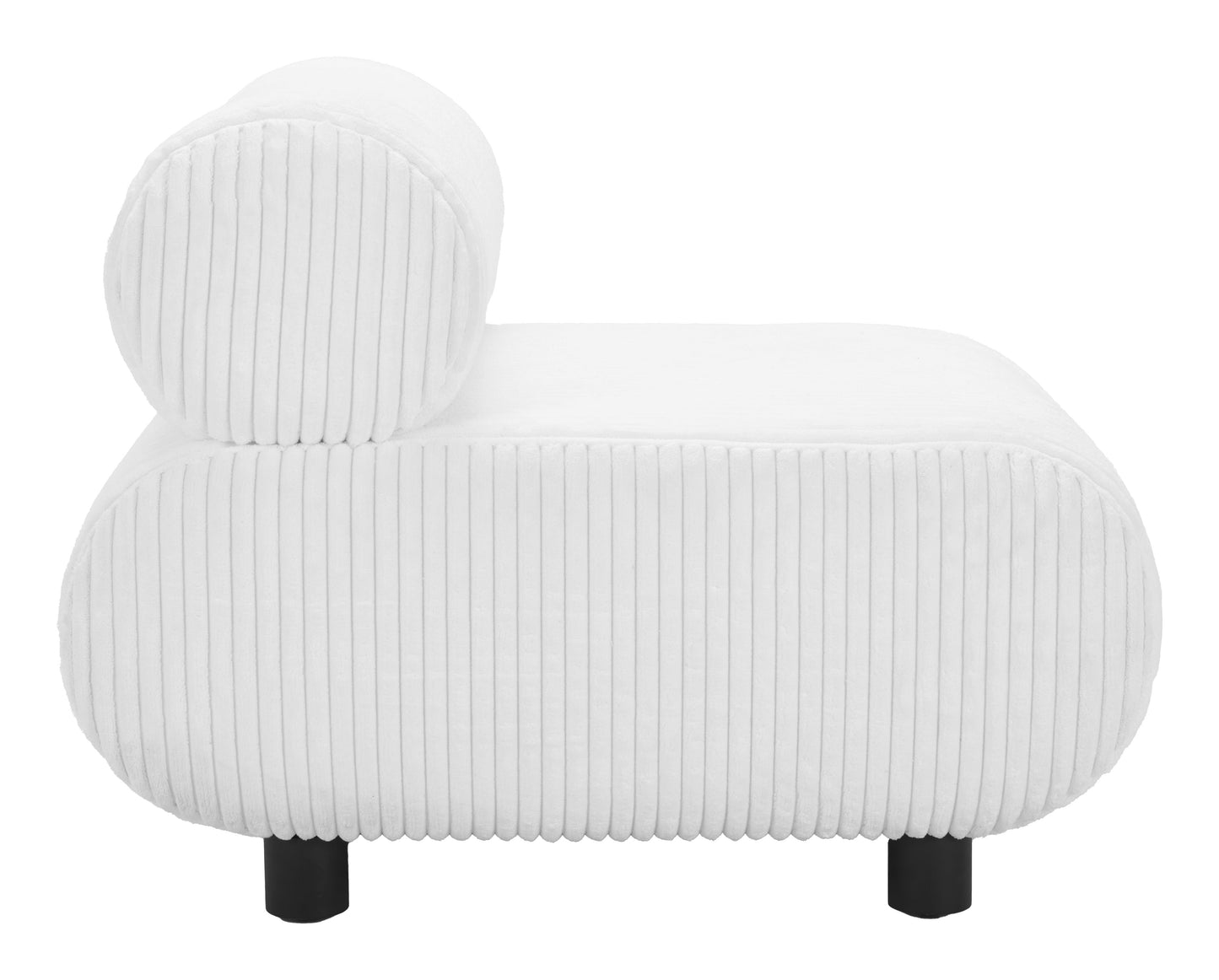 Rahat Accent Chair White - 2