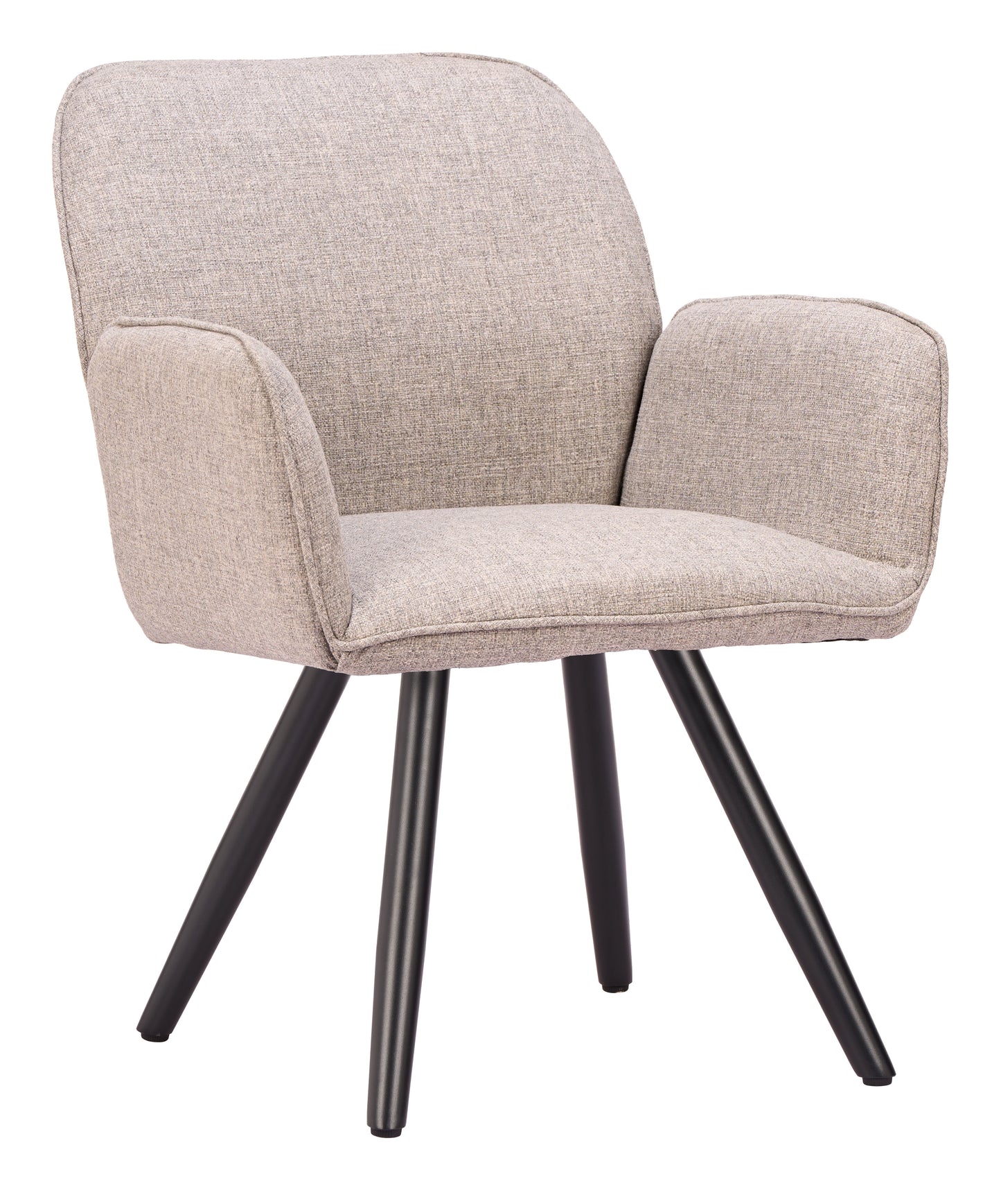 Sieve Swivel Dining Chair (Set of 2) Beige - 6