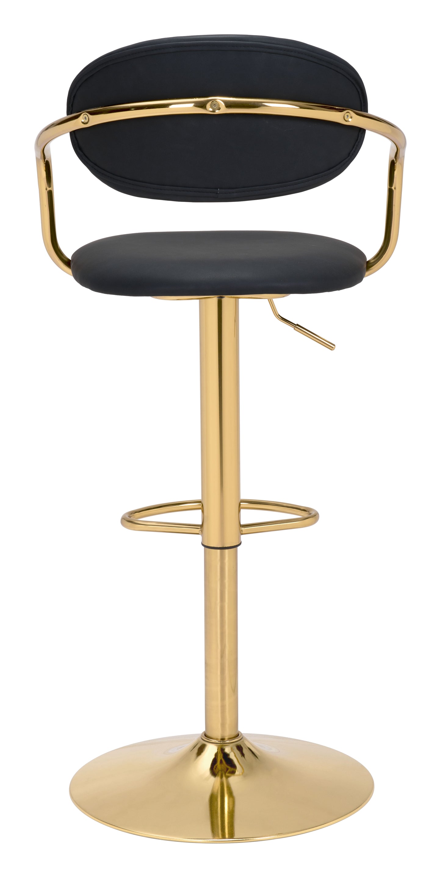 Gusto Barstool Black & Gold