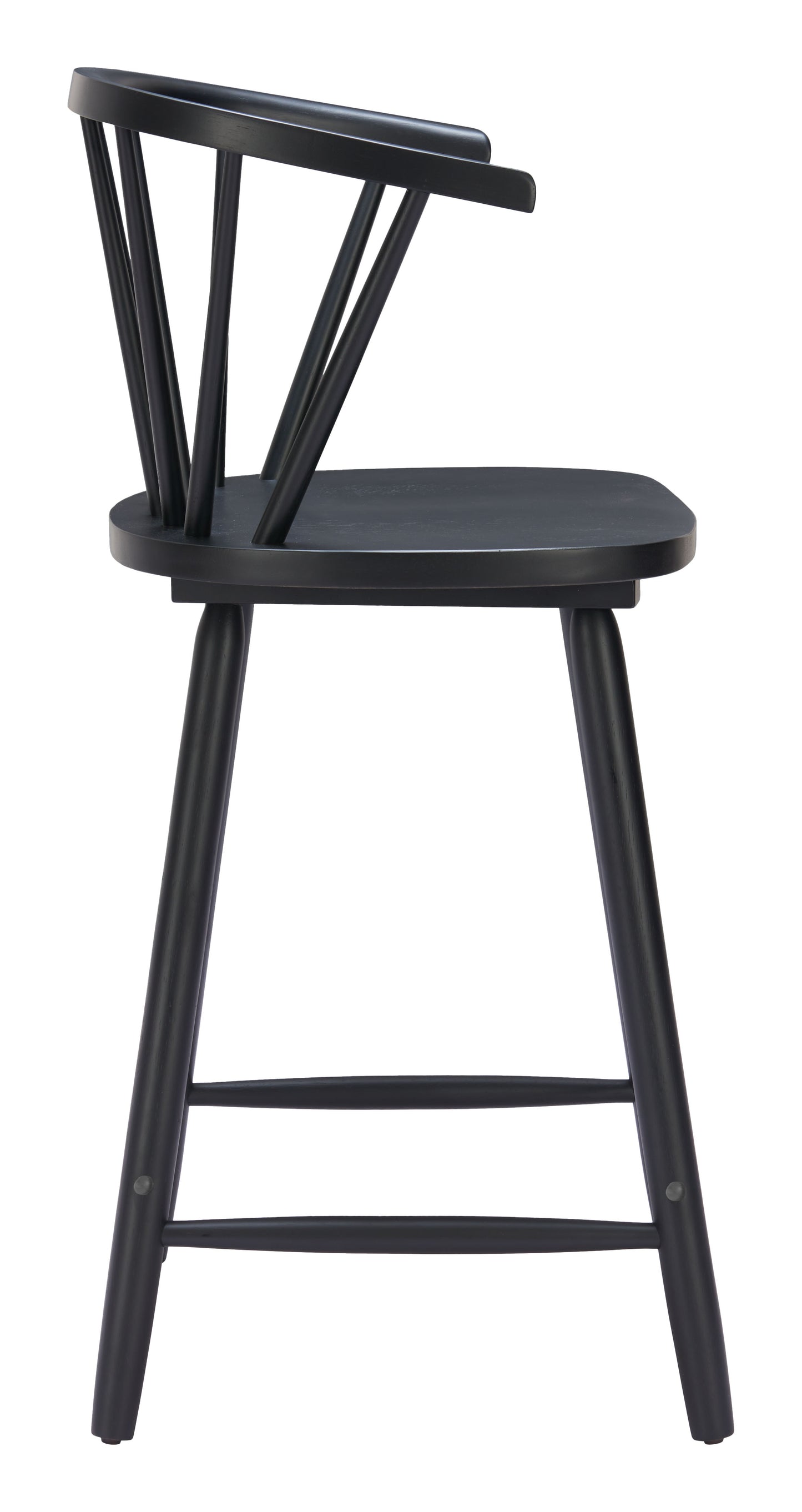 Stenger Counter Stool (Set of 2) Black - 2