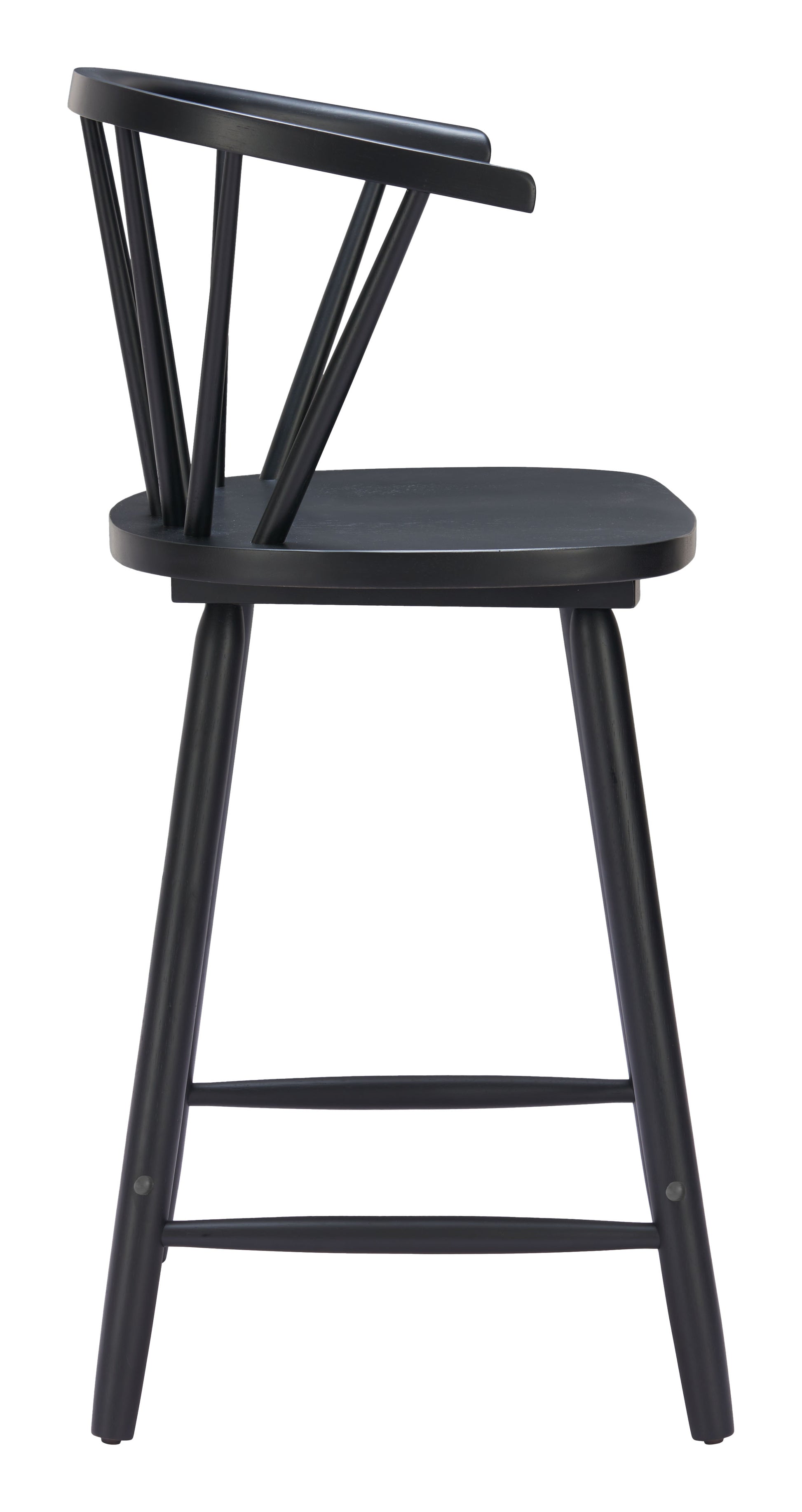 Stenger Counter Stool (Set of 2) Black - 2