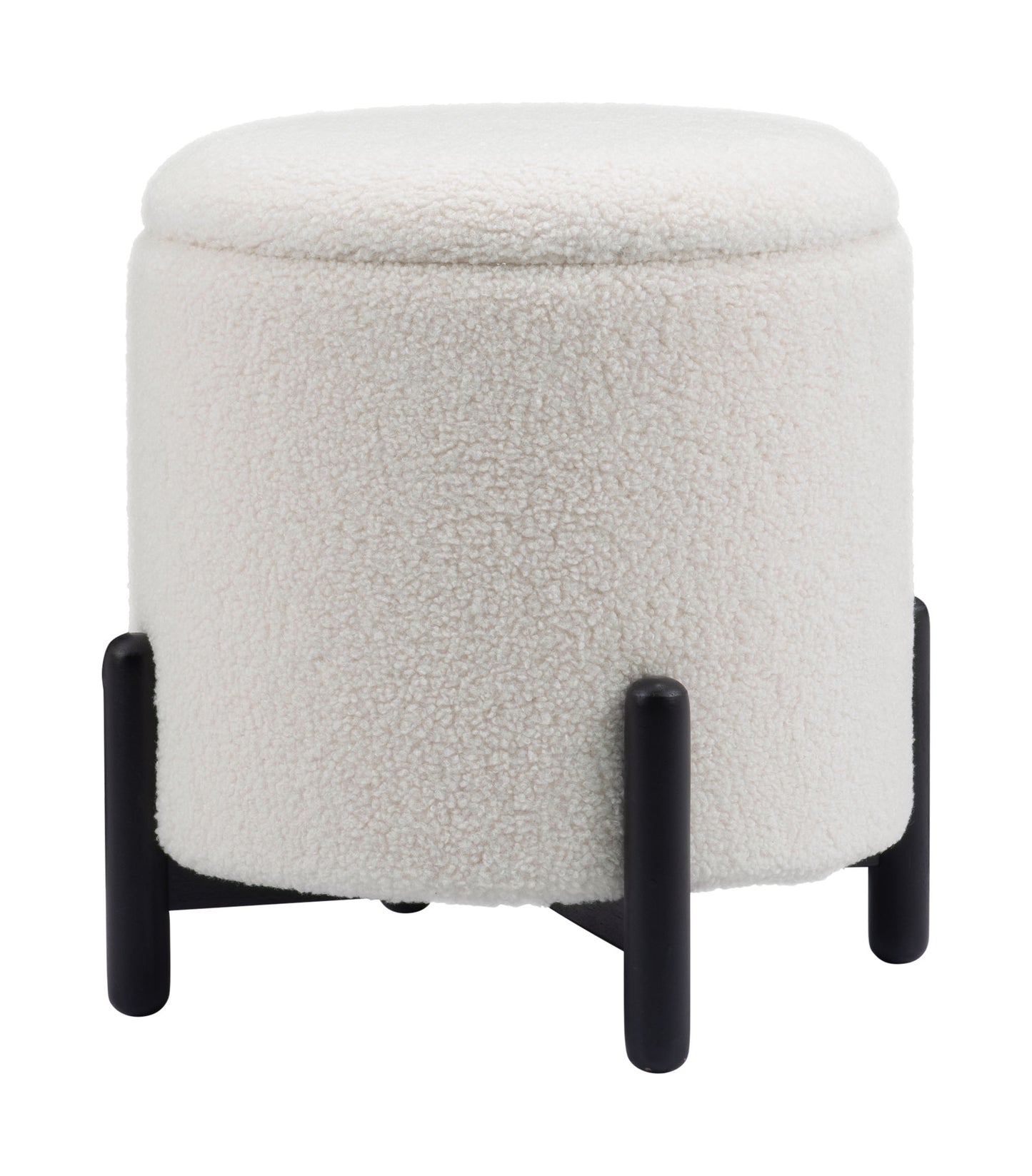 Calistoga Ottoman Ivory