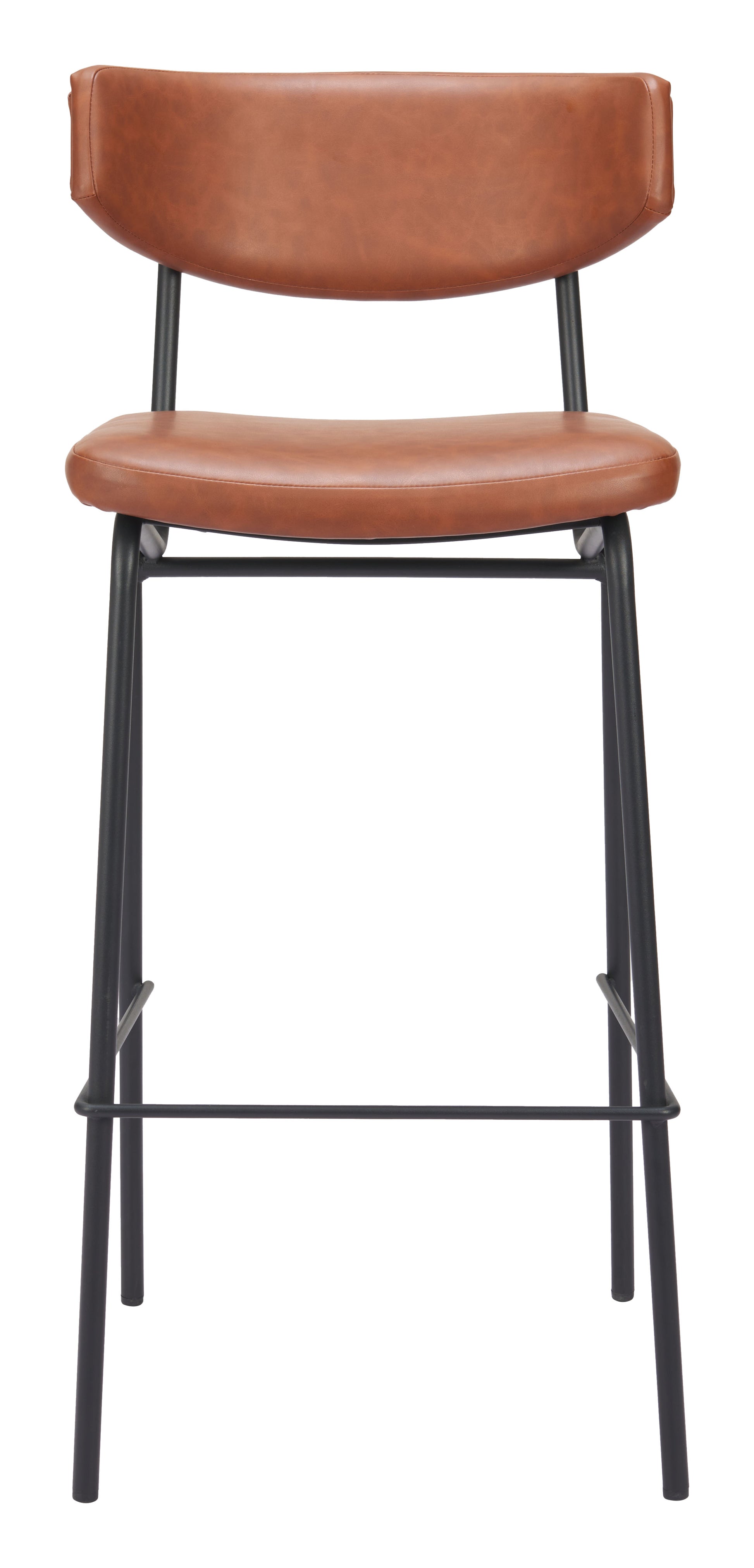 Charon Barstool (Set of 2) Vintage Brown - 3