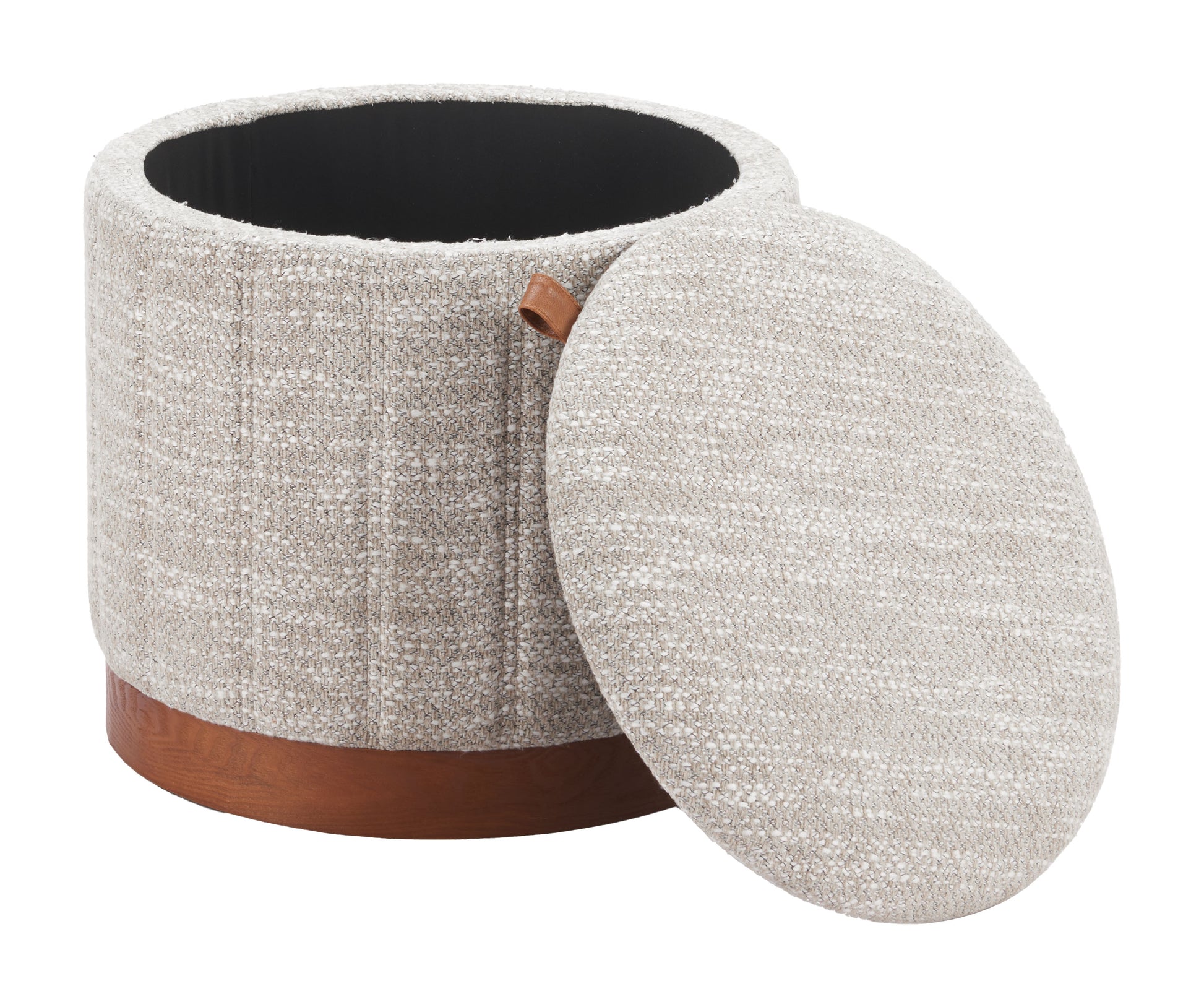 Fije Storage Ottoman Gray - 6
