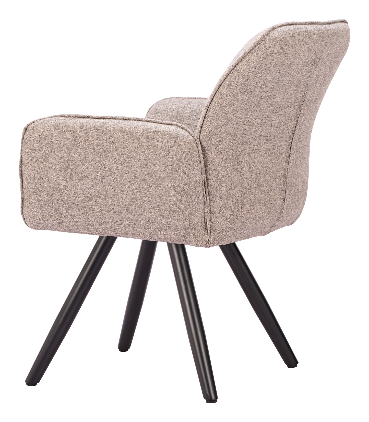 Sieve Swivel Dining Chair (Set of 2) Beige - 5