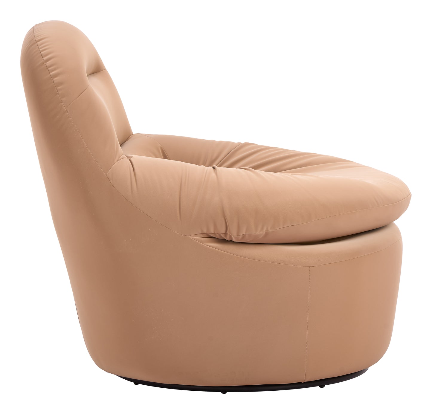 Reva Swivel Chair Tan - 2