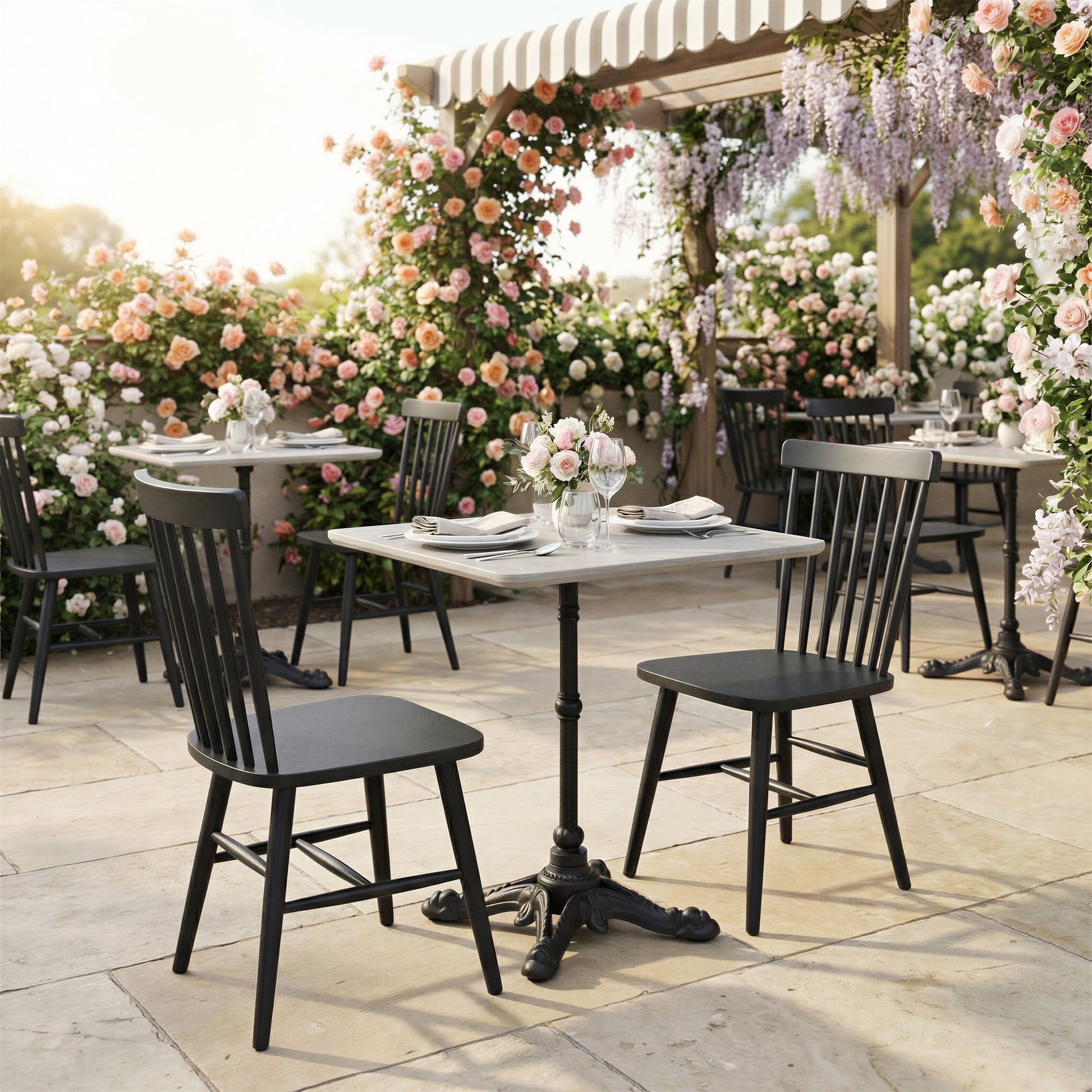 Zeilen Dining Chair (Set of 2) Black - 8