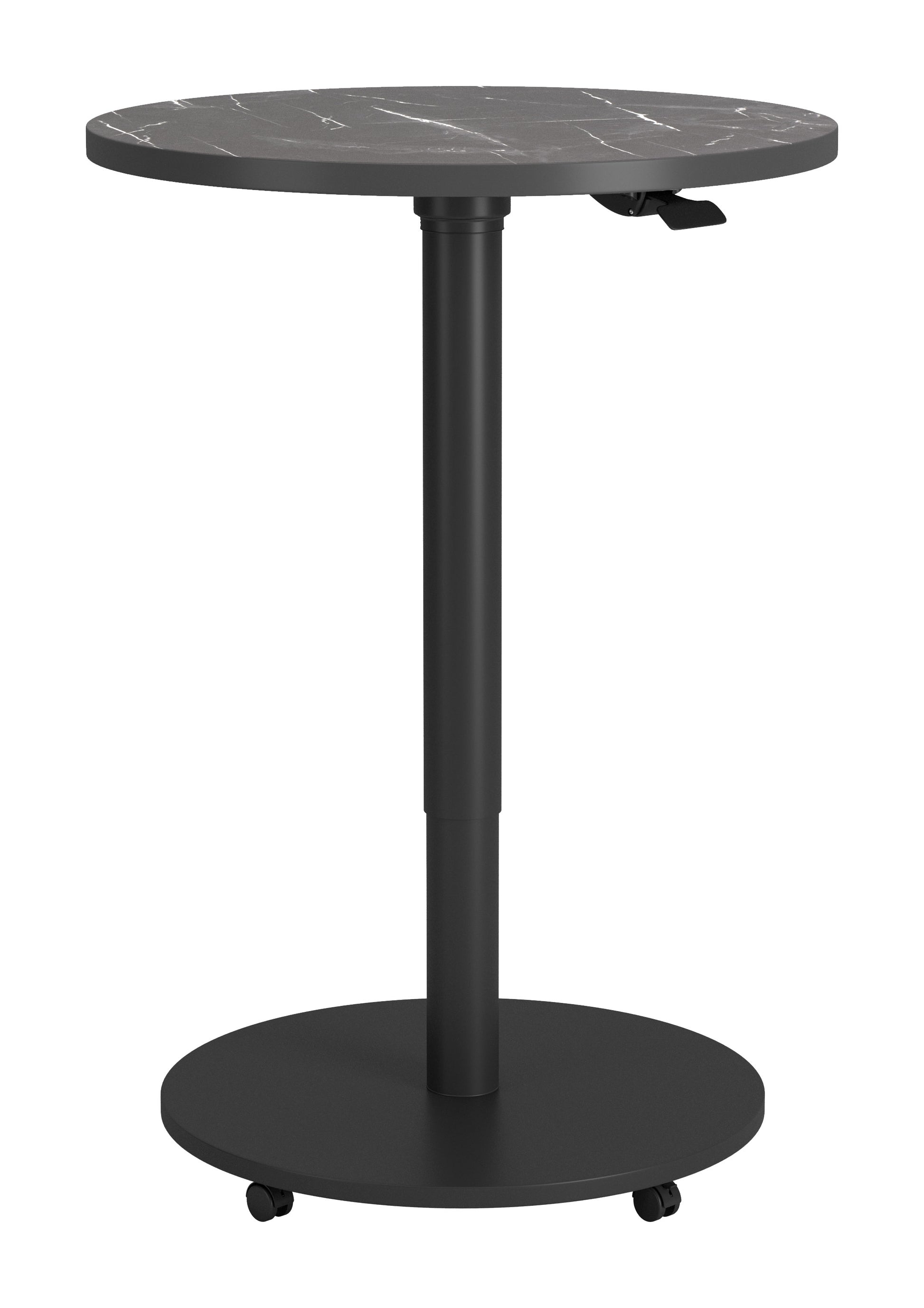 Mule Adjustable Bar Table Black
