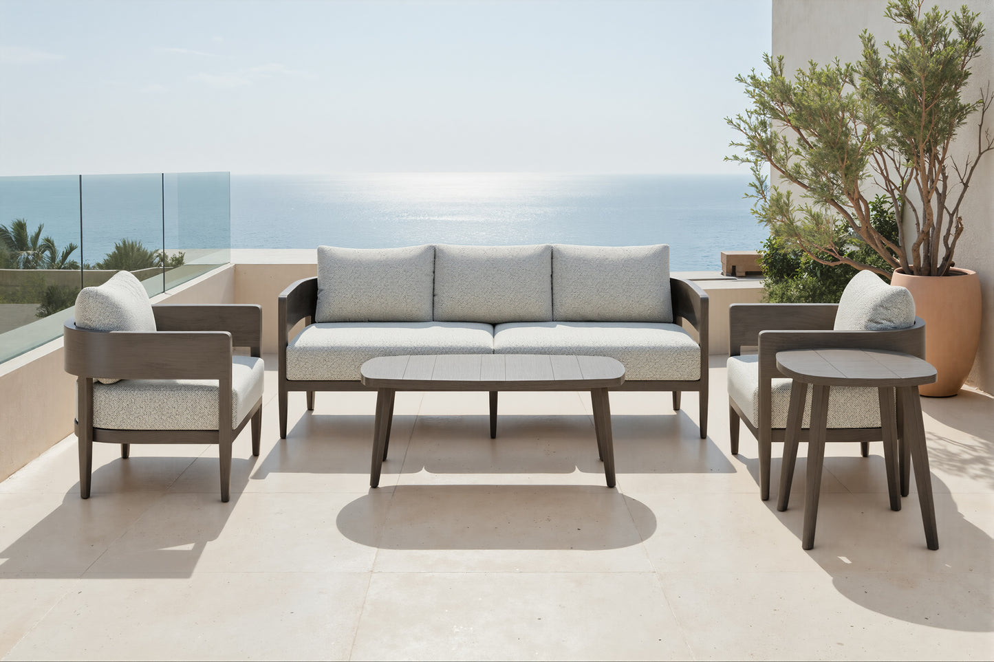 Foret Sofa Beige - 8