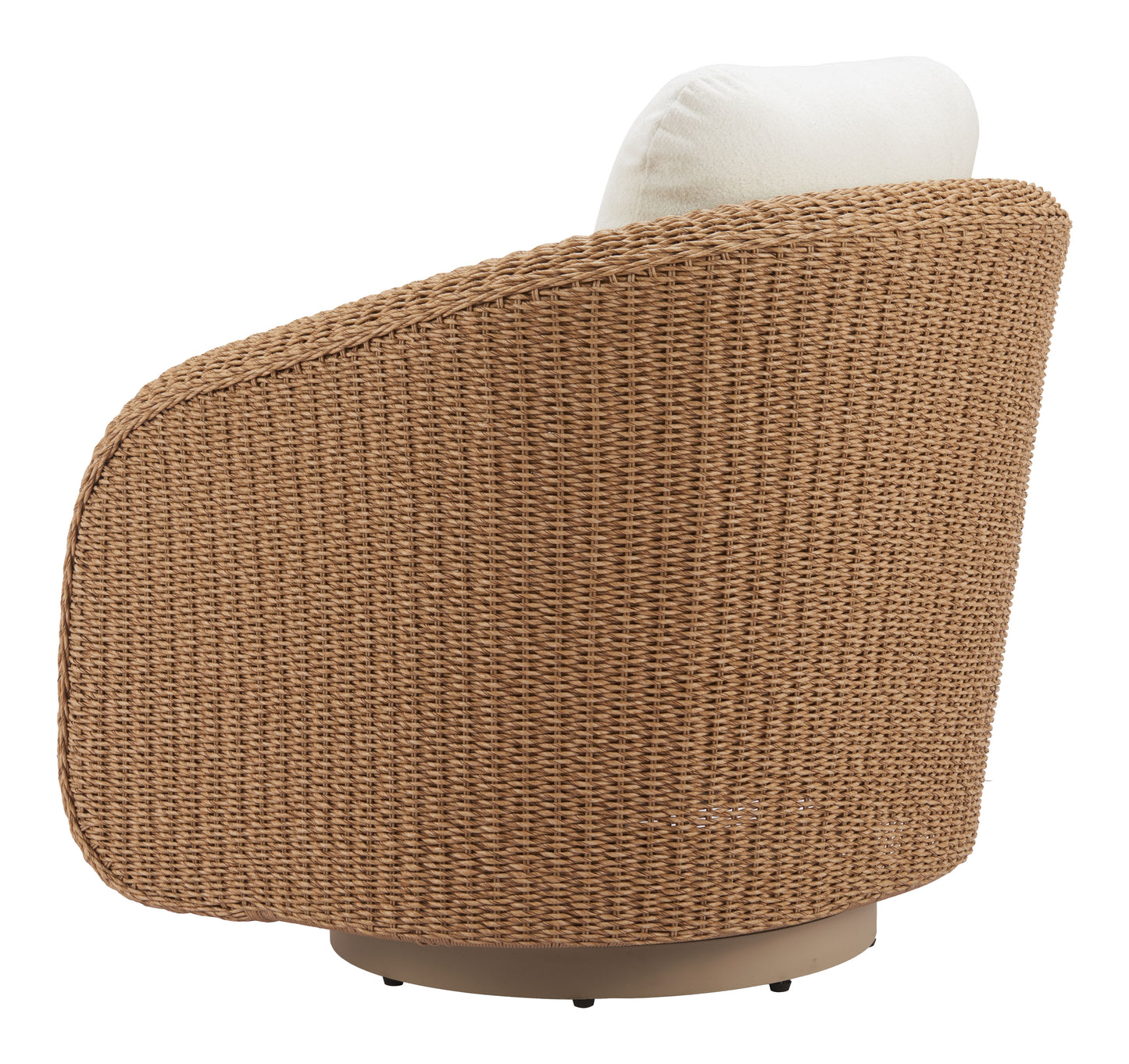 Solara Swivel Chair Ivory - 5