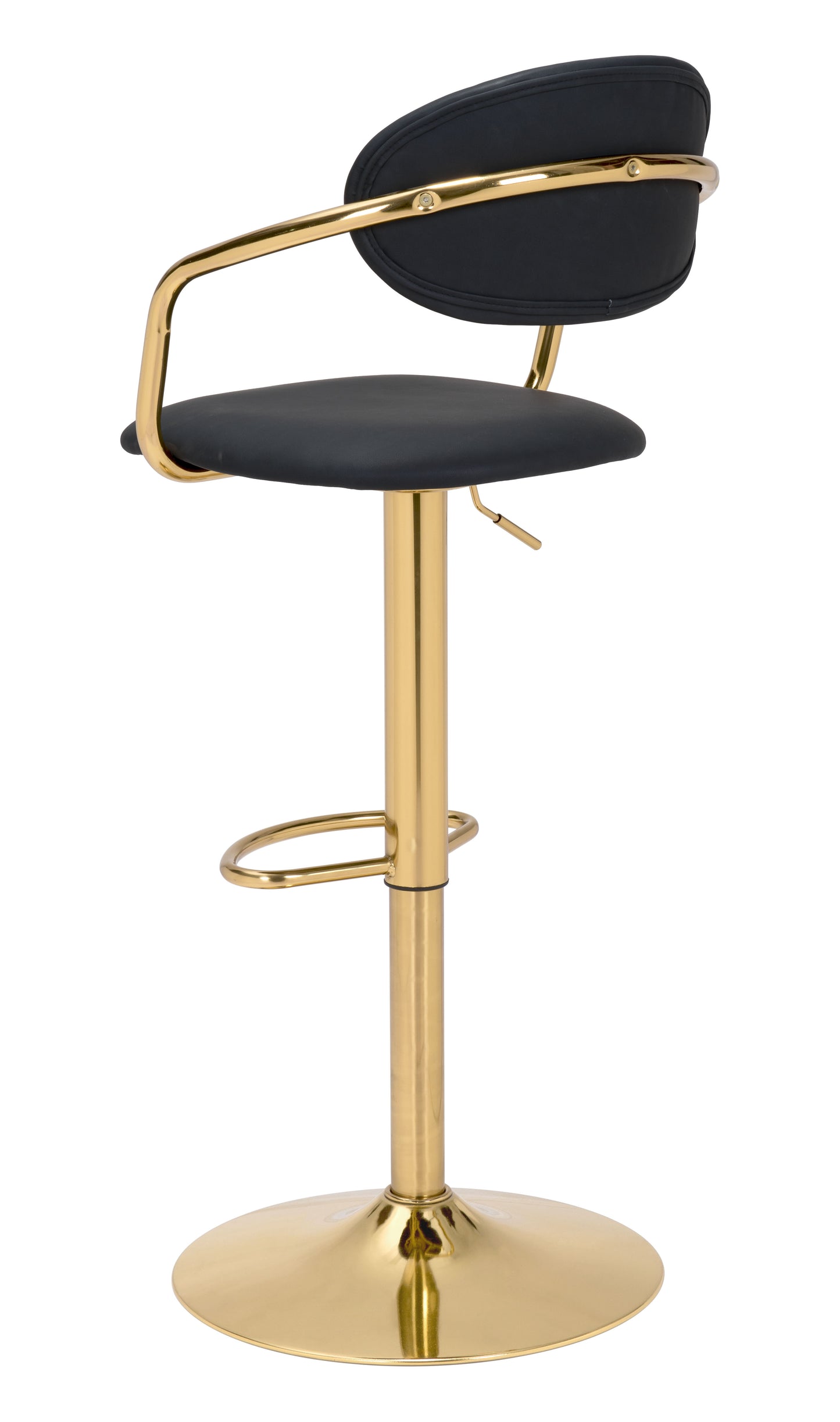 Gusto Barstool Black & Gold