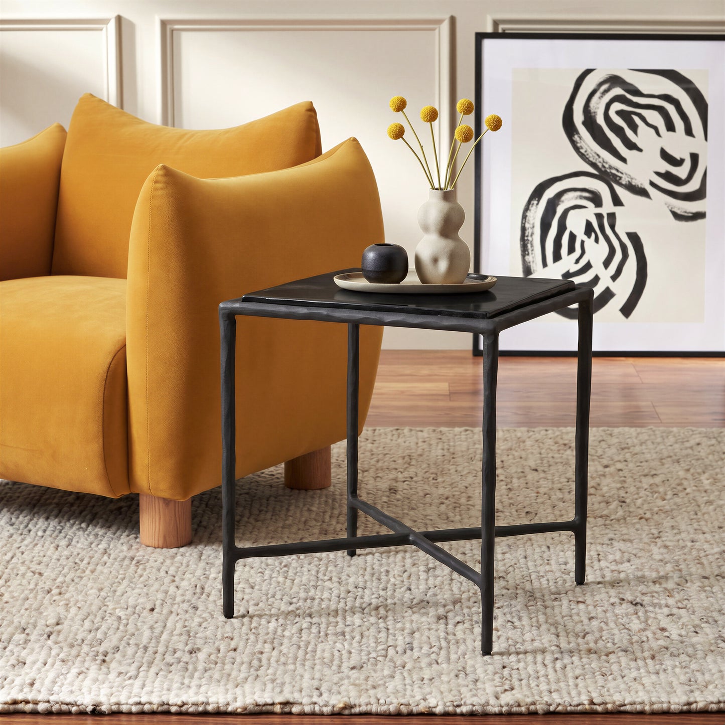 Cloe Side Table Black - 6