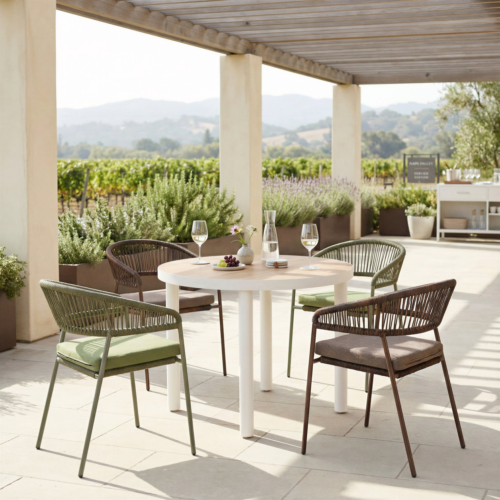 Skye Dining Chair (Set of 2) Brown - 11