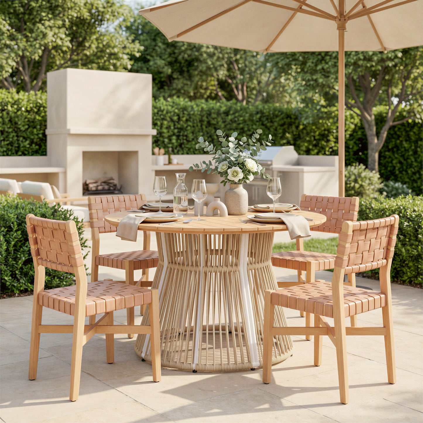 Toge Dining Table Natural - 6