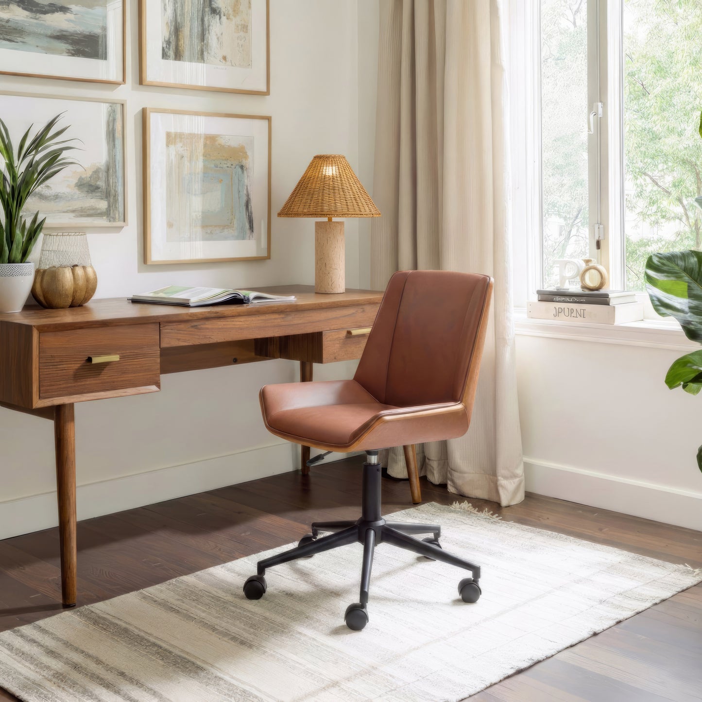 Maker Office Chair Brown - 9