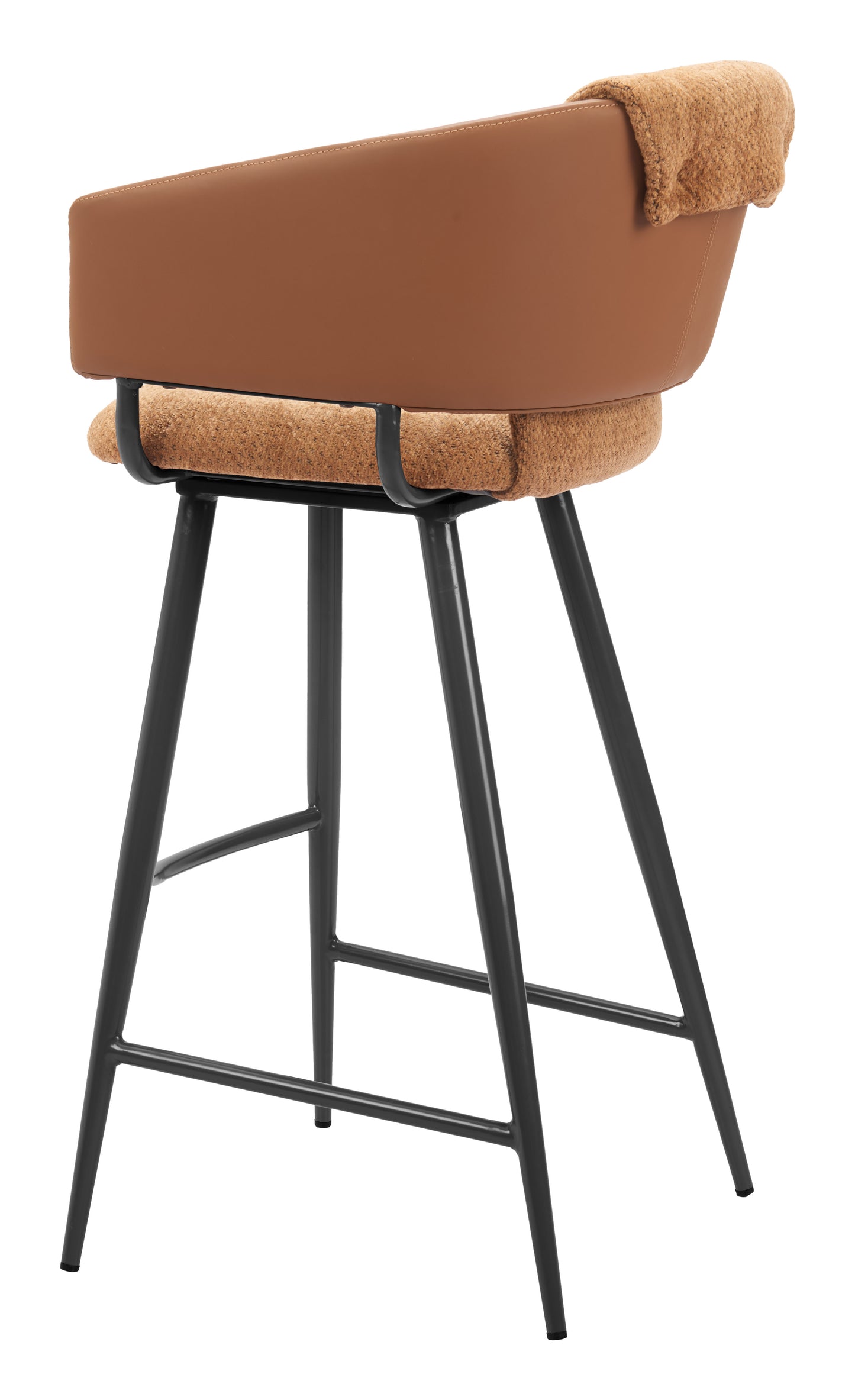 Juno Barstool (Set of 2) Brown - 5
