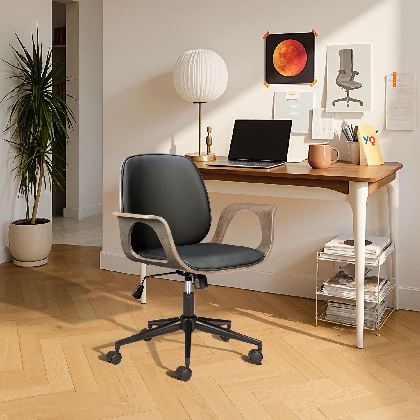 Ali Office Chair Black - 9