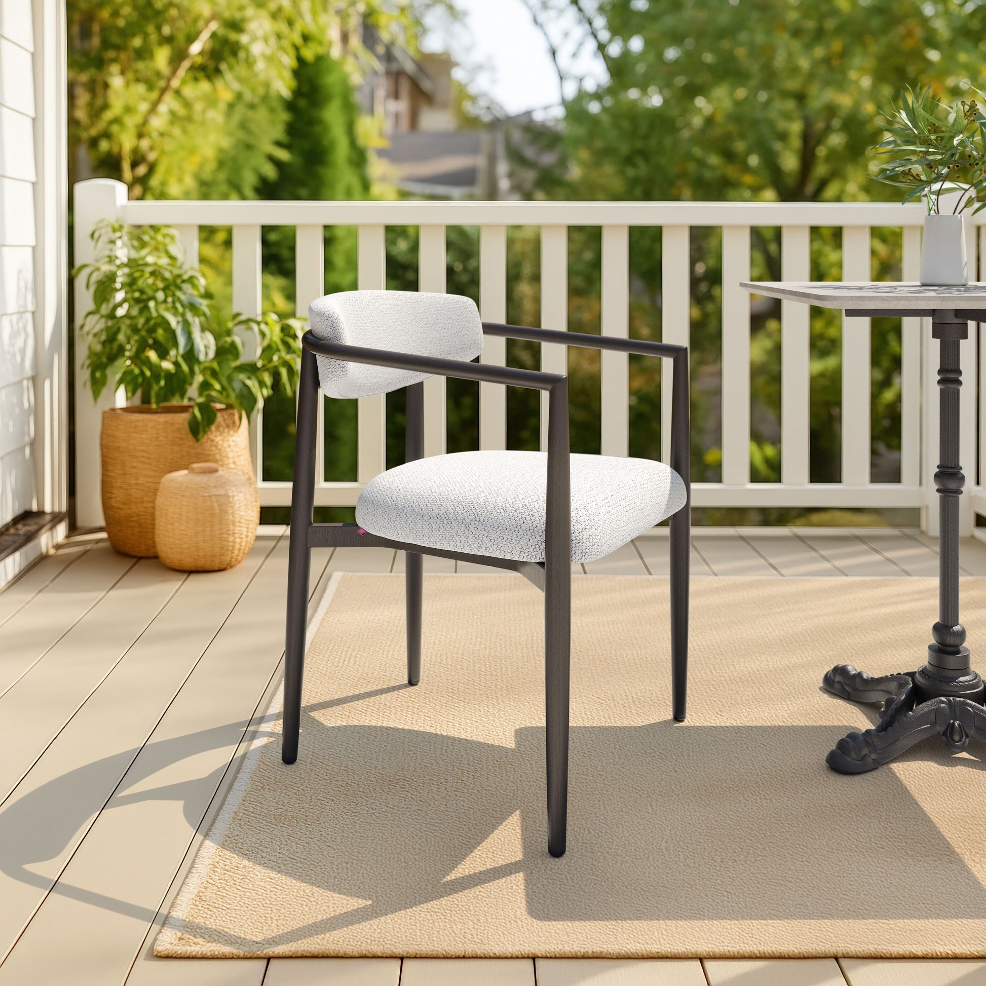 Midori Dining Chair White - 11