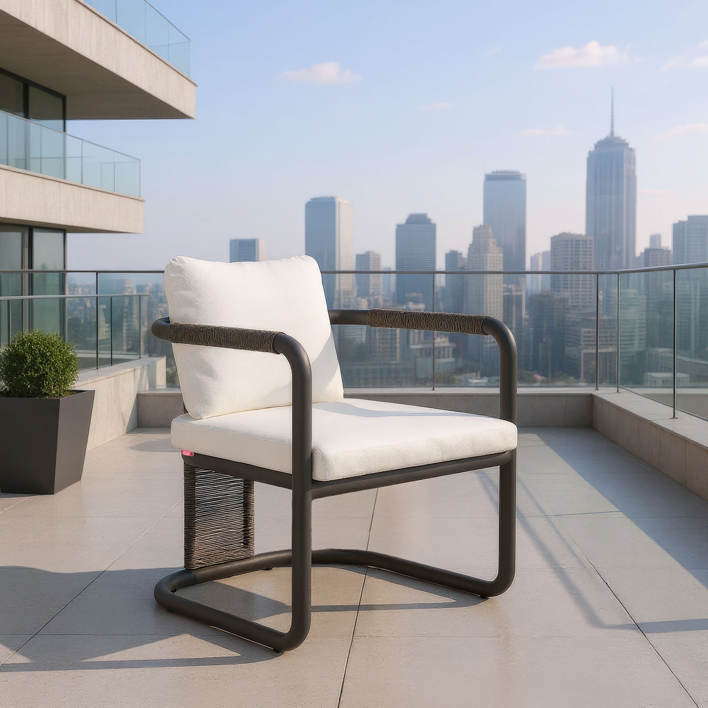 Ciel Dining Chair (Set of 2) Ivory - 10