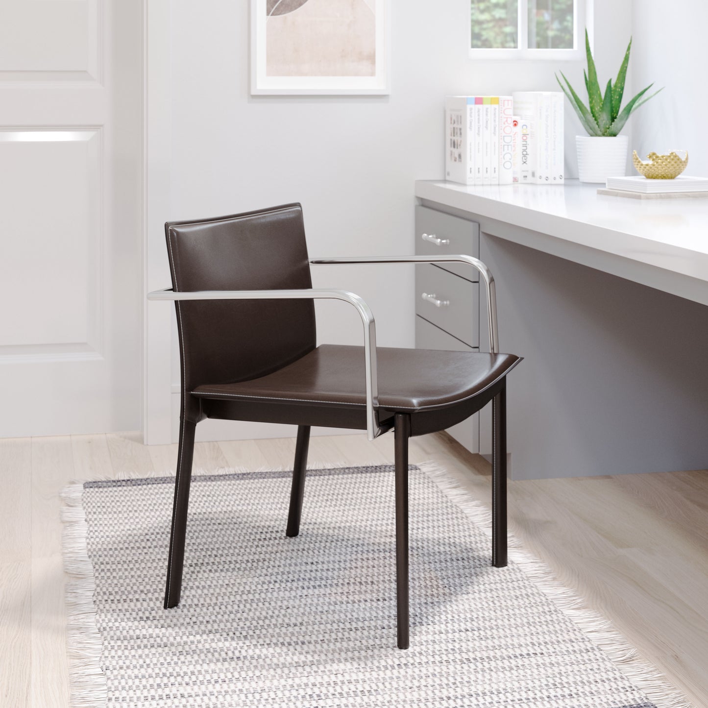 Gekko Conference Chair (Set of 2) Espresso