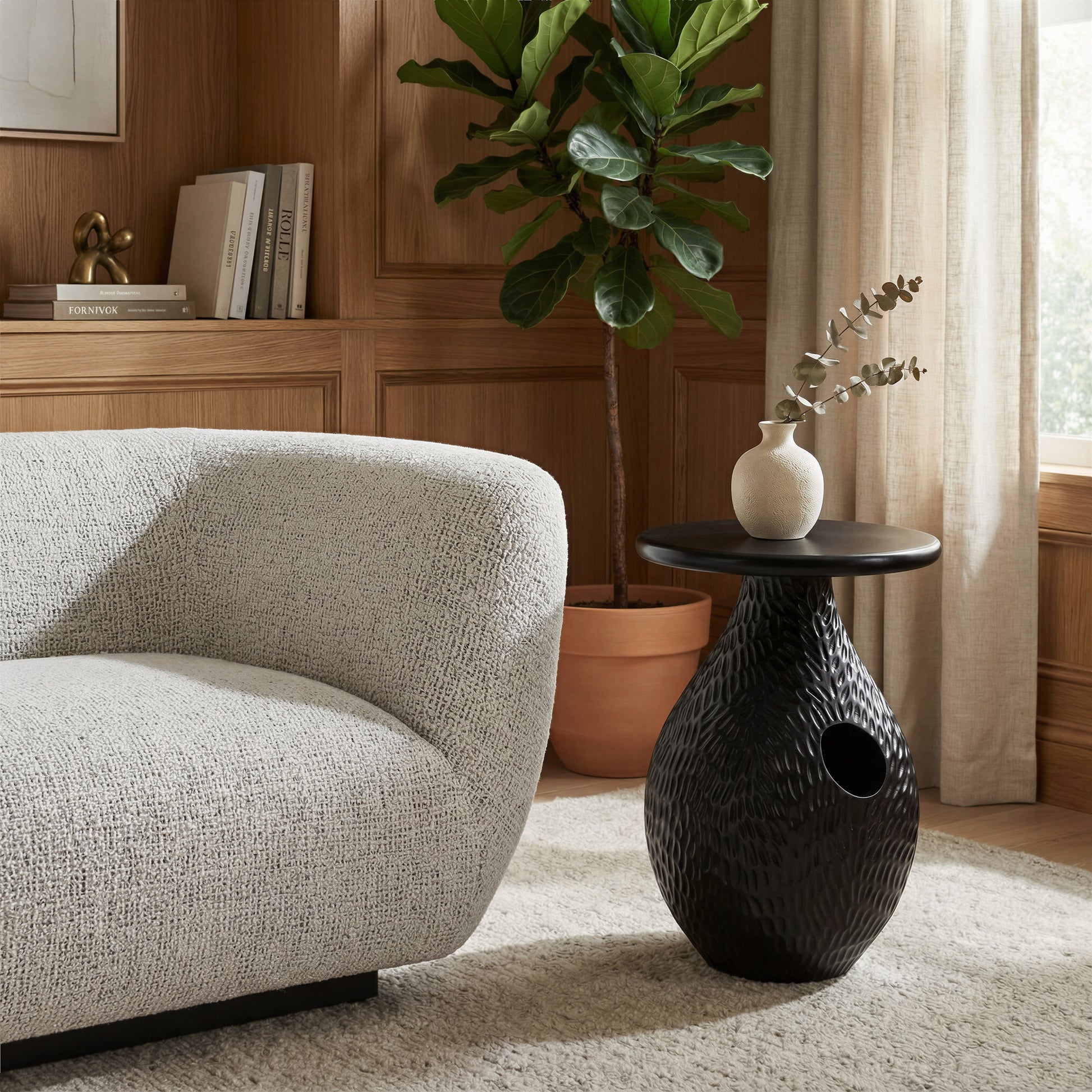 Piho Side Table Black - 11