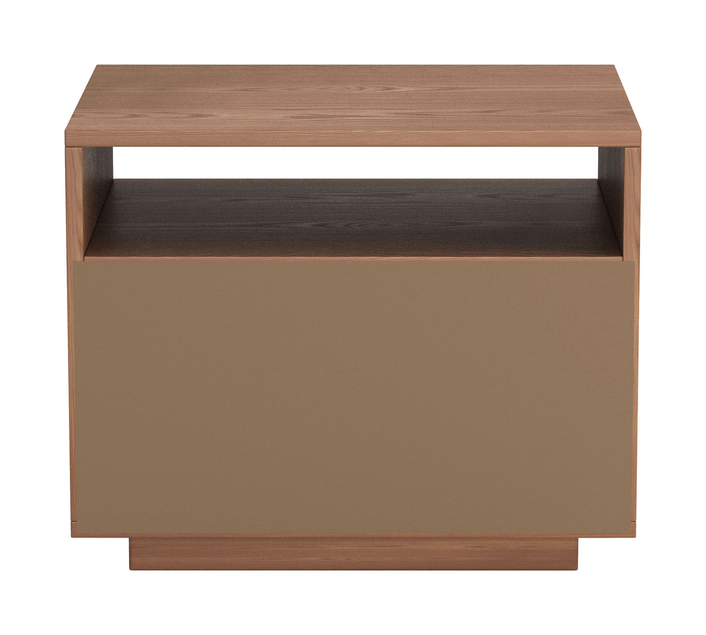 Slit Nightstand Walnut - 4