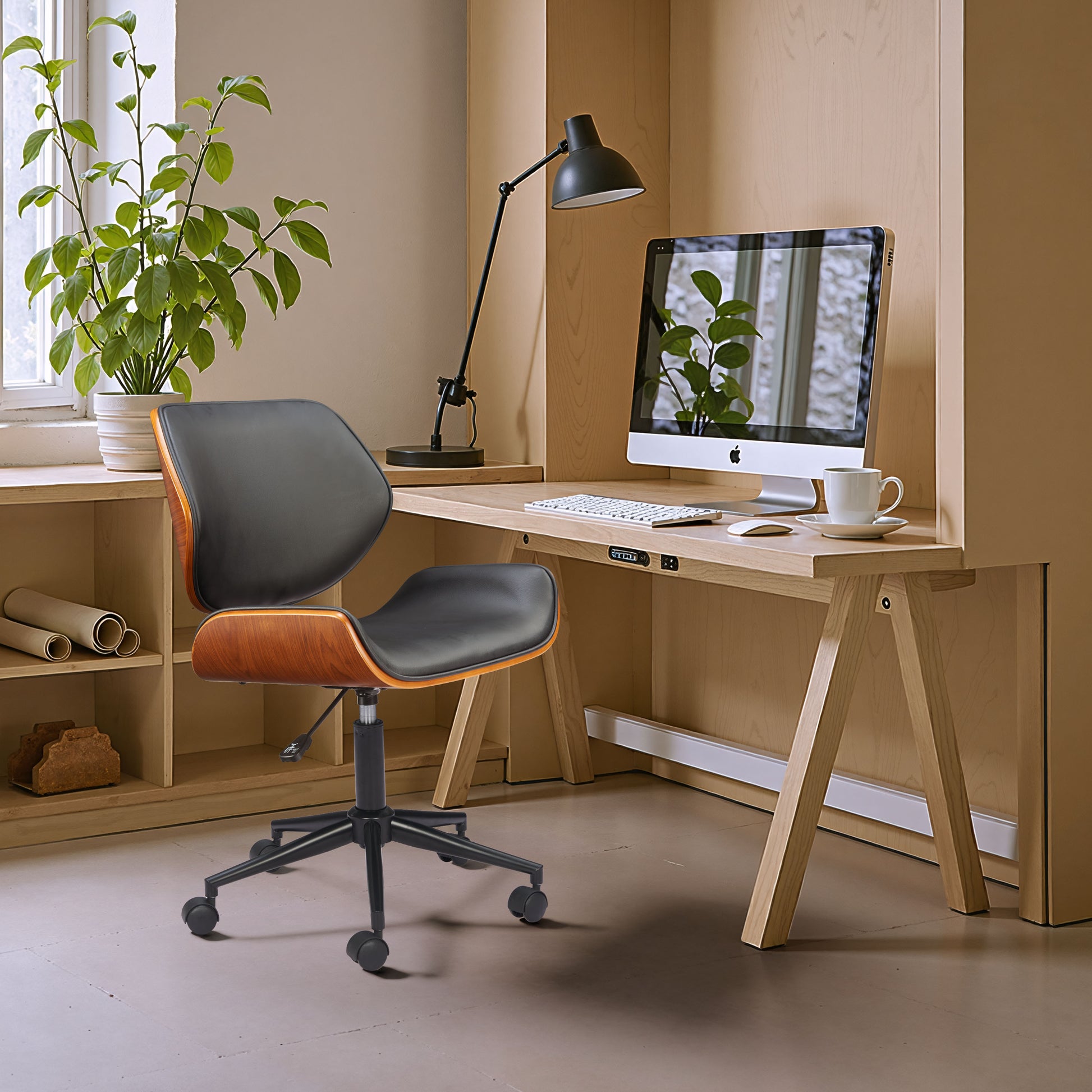 Flex Low Back Office Chair Black - 9