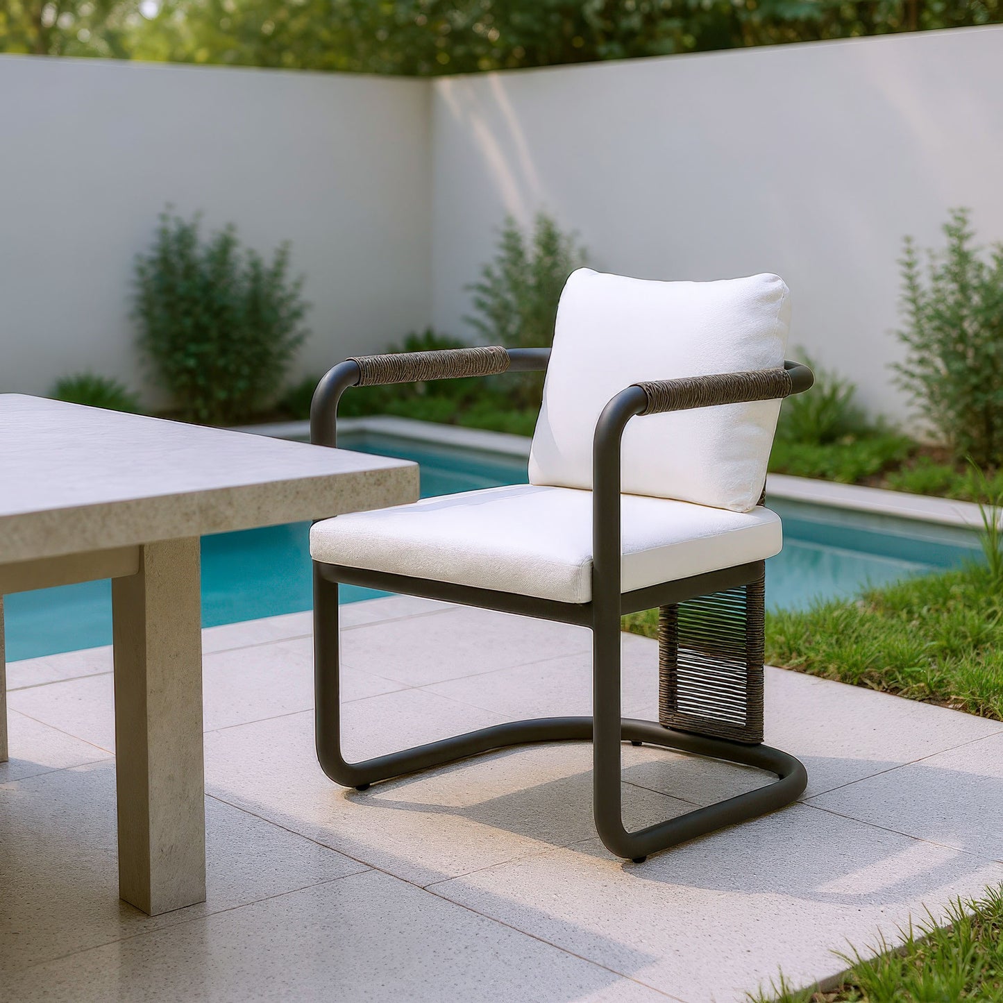 Ciel Dining Chair (Set of 2) Ivory - 9