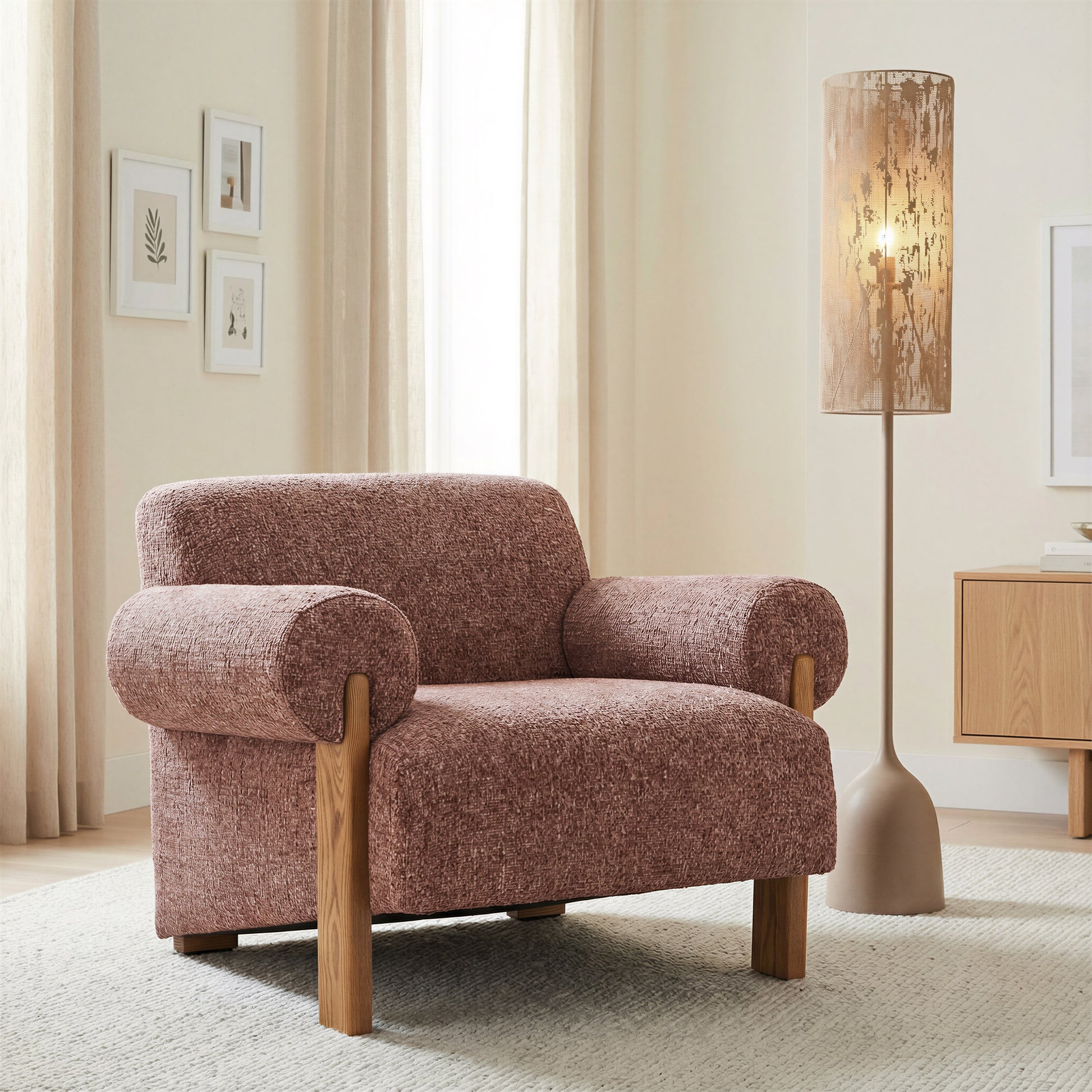 Verity Accent Chair Copper - 8