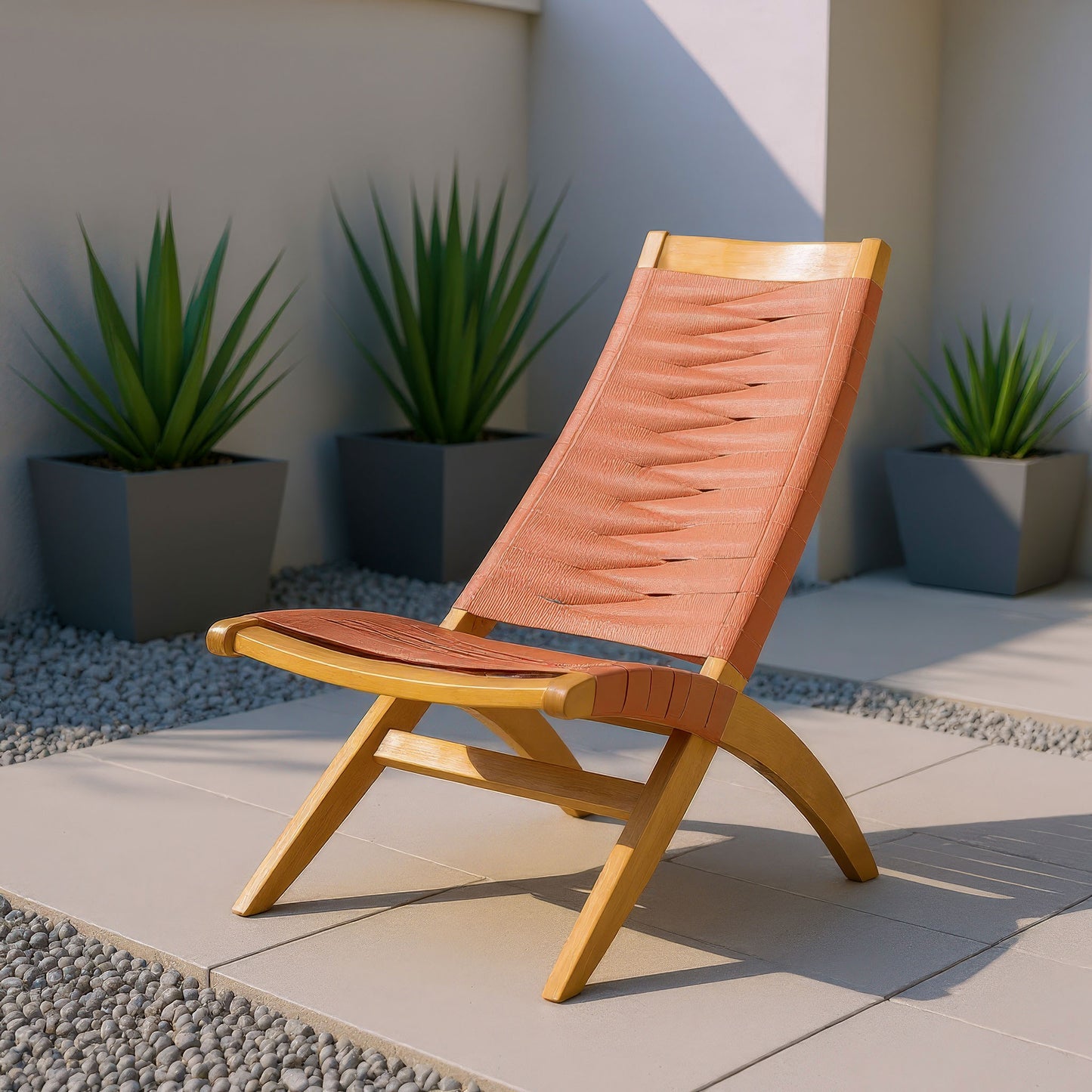 Rova Lounge Chair Terracotta - 11