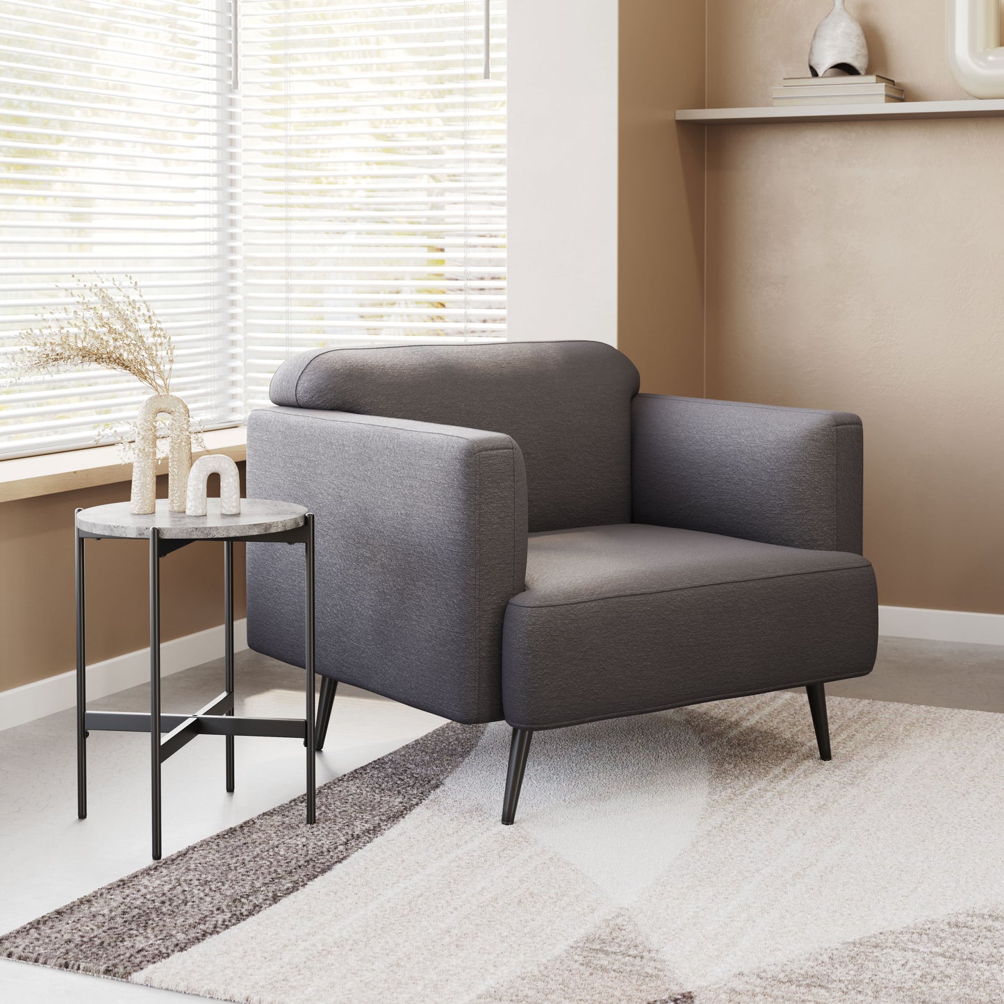 Amsterdam Arm Chair Slate