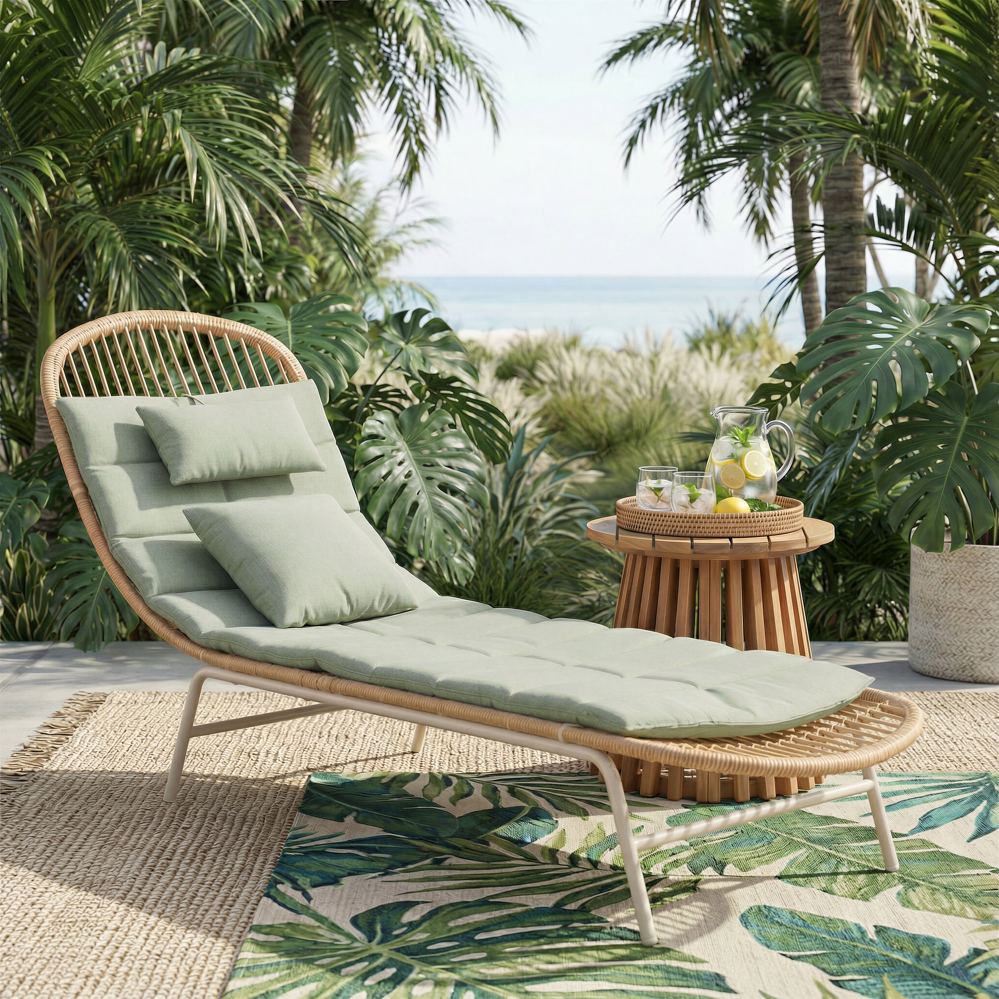 Skim Chaise Lounge Multicolor - 12