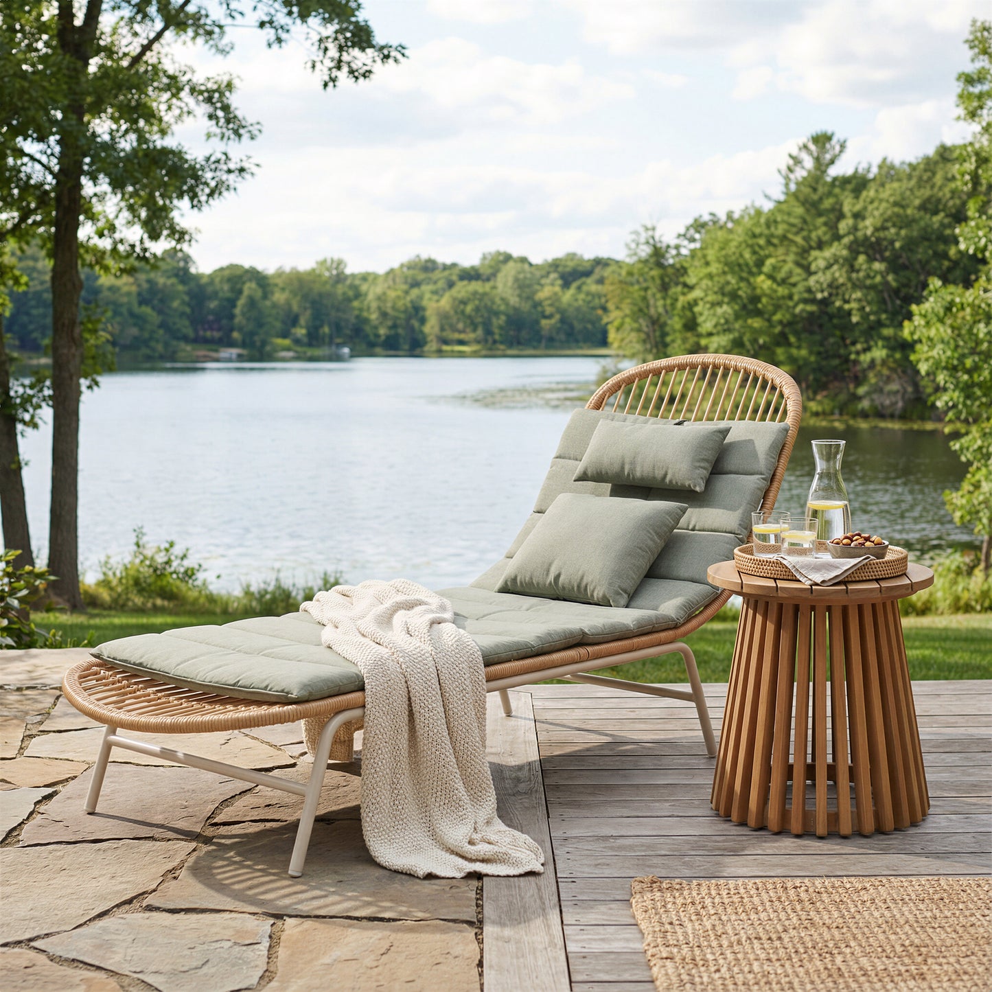 Skim Chaise Lounge Multicolor - 11