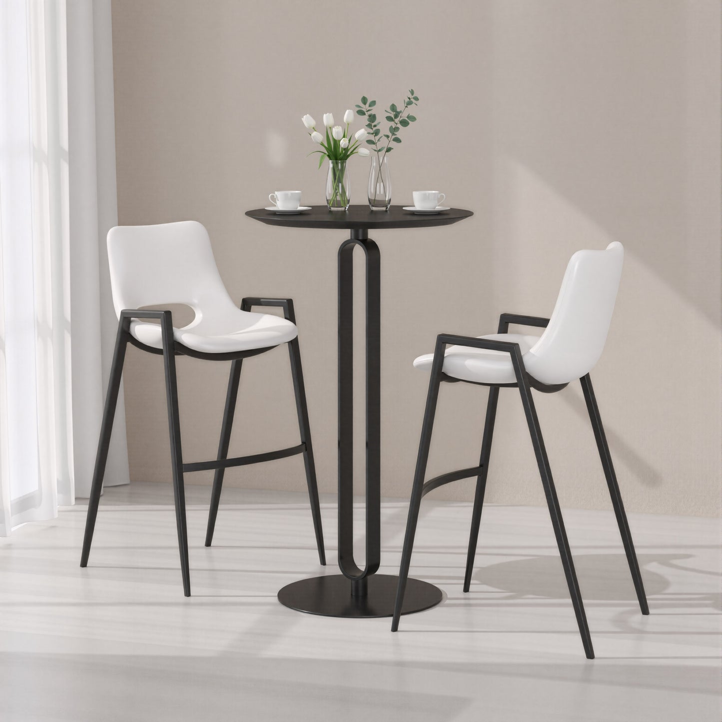 Derry Bar Table Black - 10