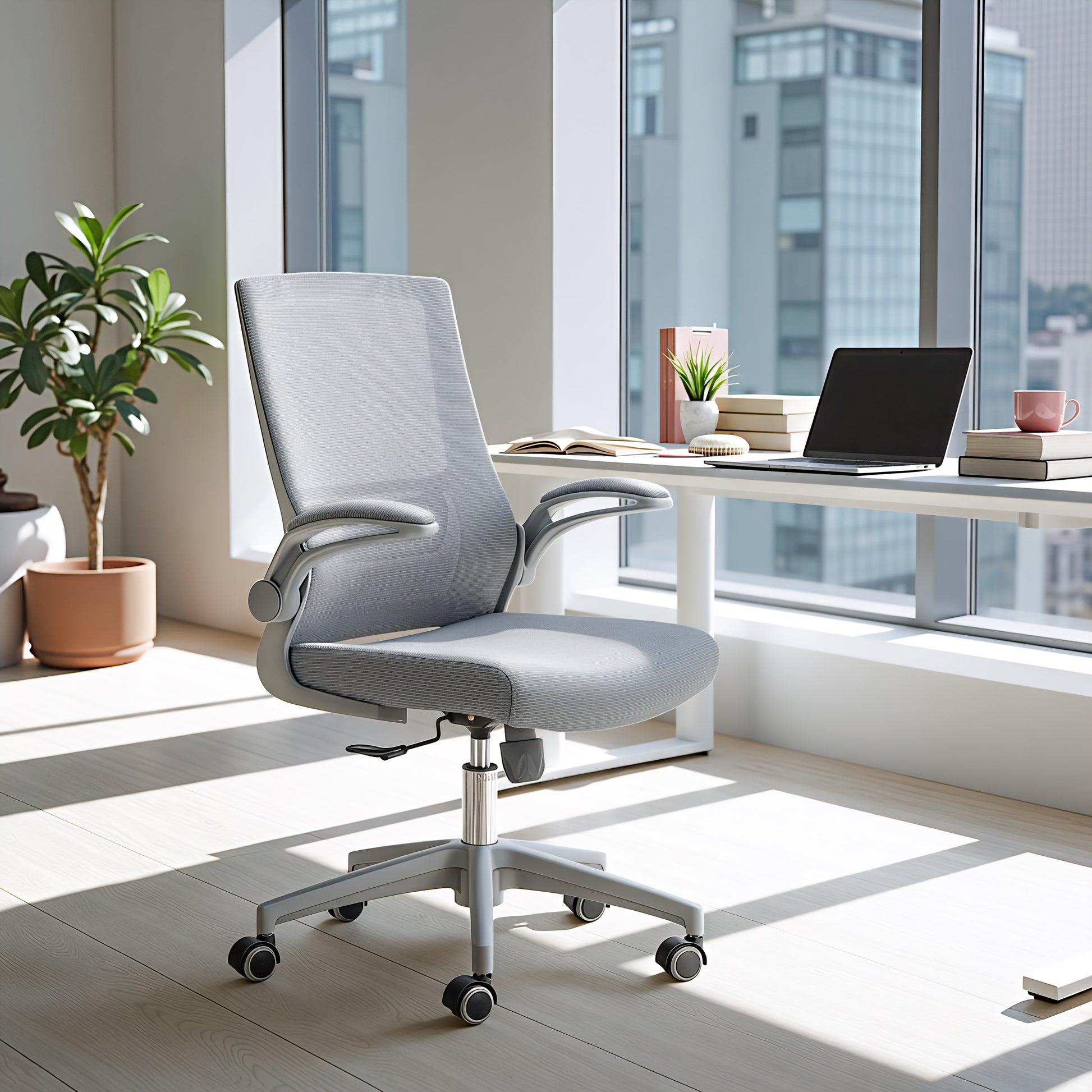 Pater Office Chair Gray - 8