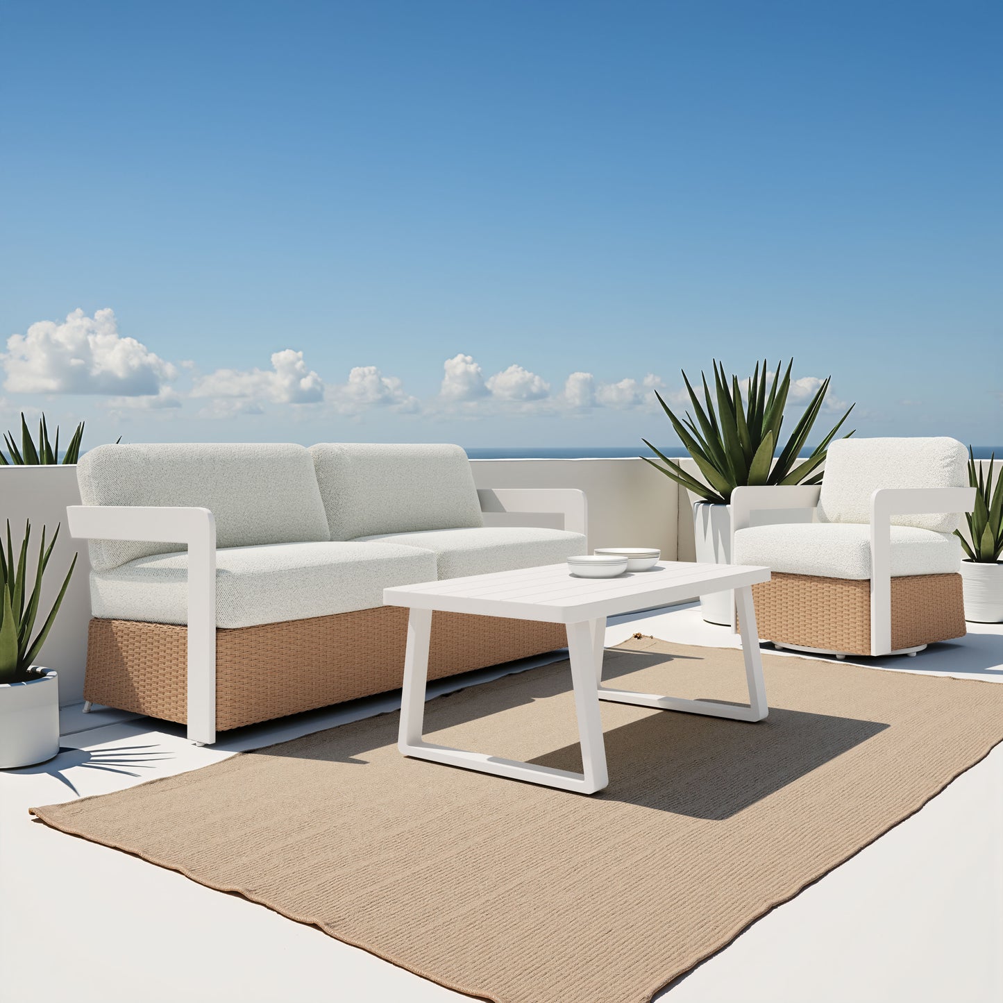 Welt Coffee Table White - 10