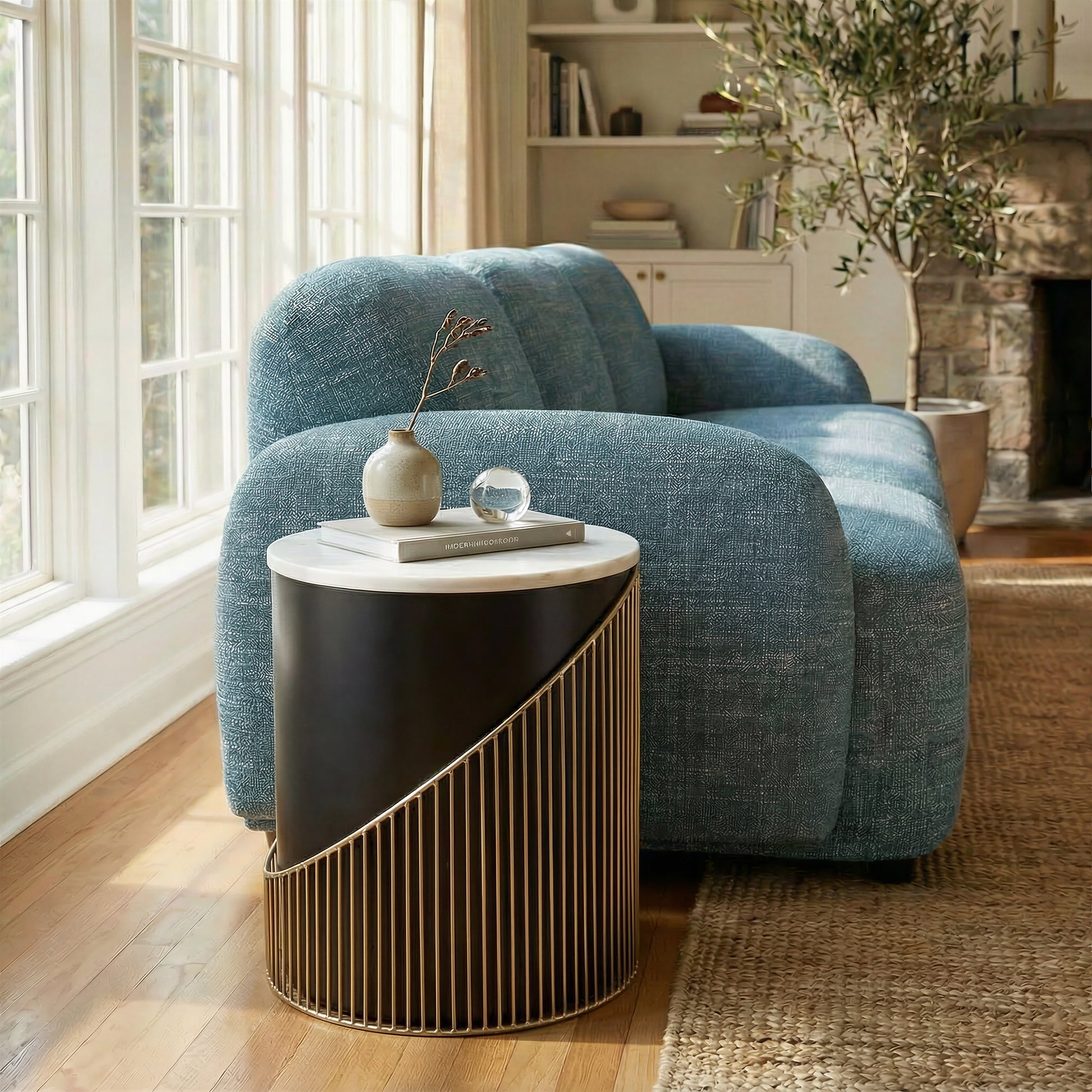 Tova Side Table Multicolor - 7