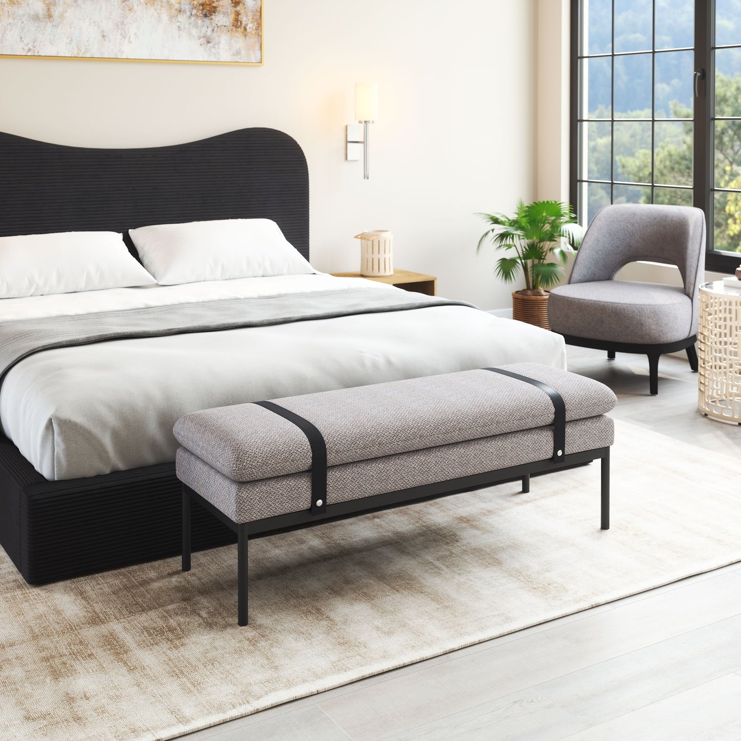 Padd Bench Gray - 6