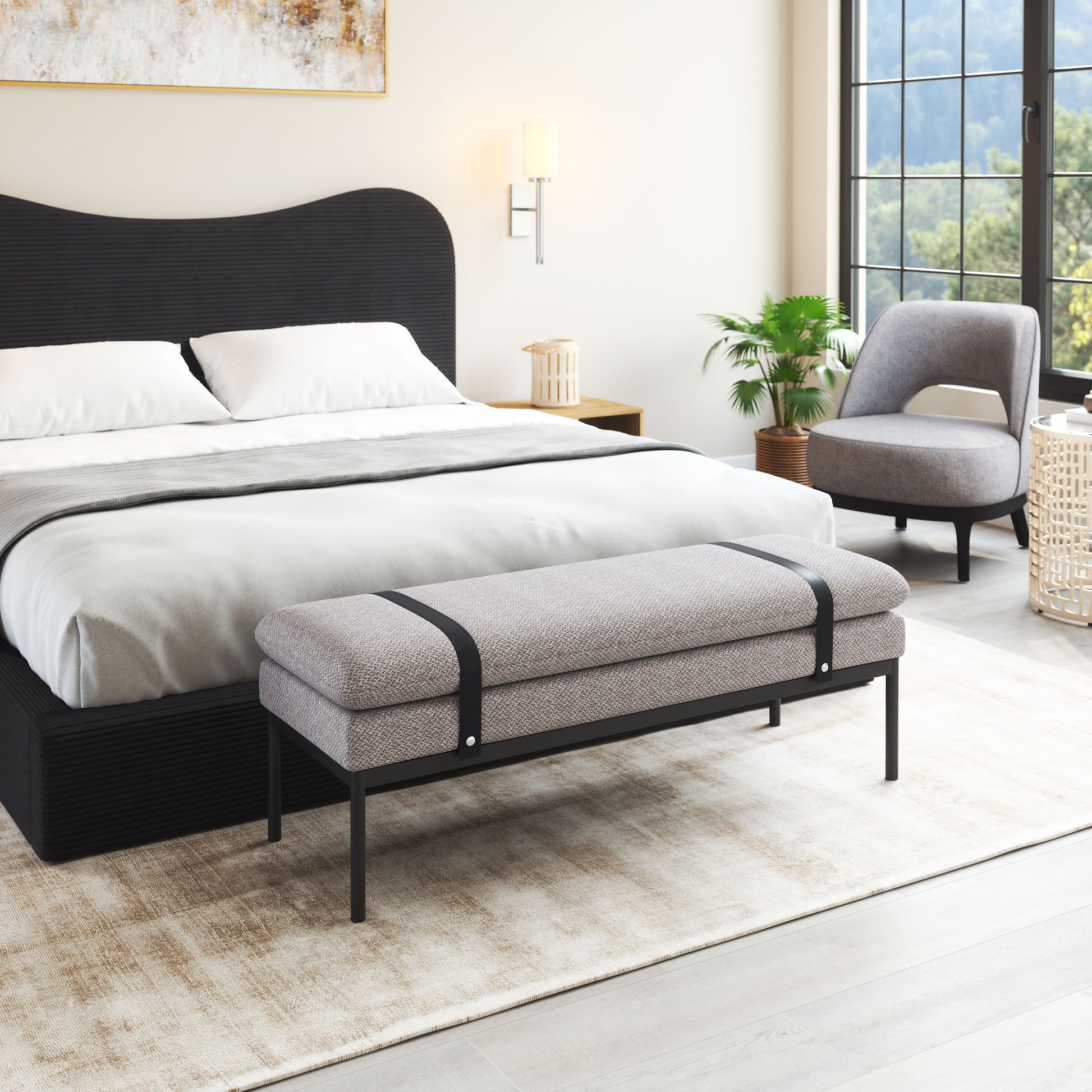 Padd Bench Gray - 6
