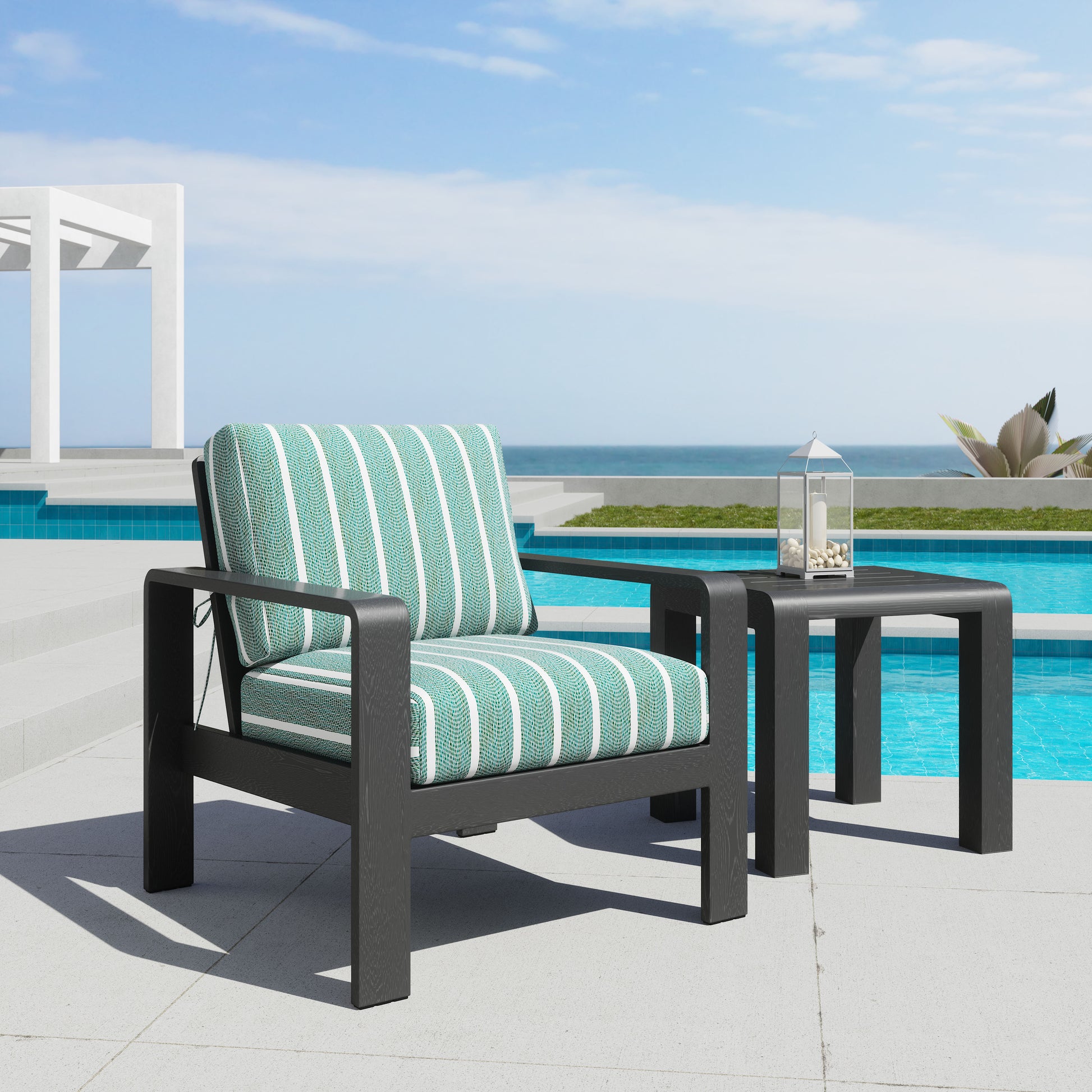 Rolig Armchair Green - 8