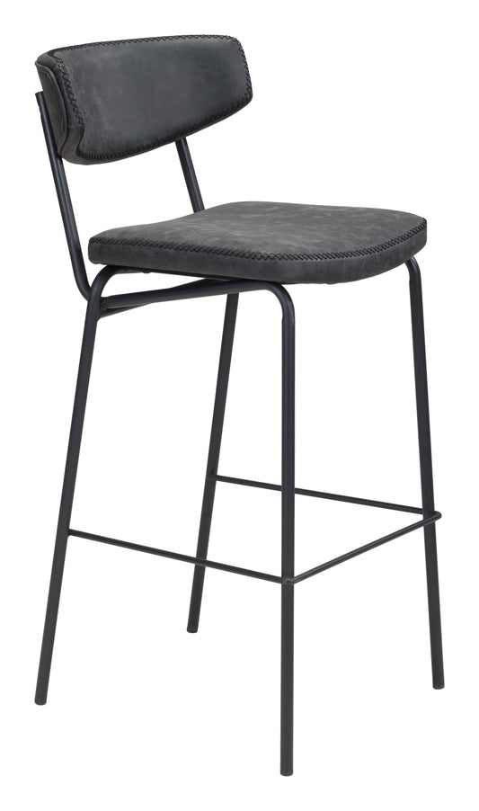 Sharon Barstool (Set of 4) Vintage Black