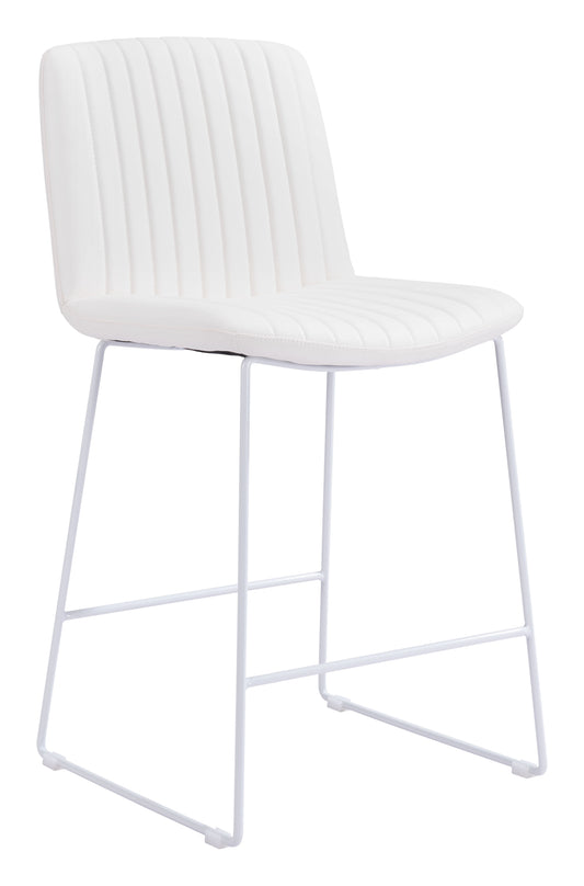 Mode Counter Stool (Set of 2) White