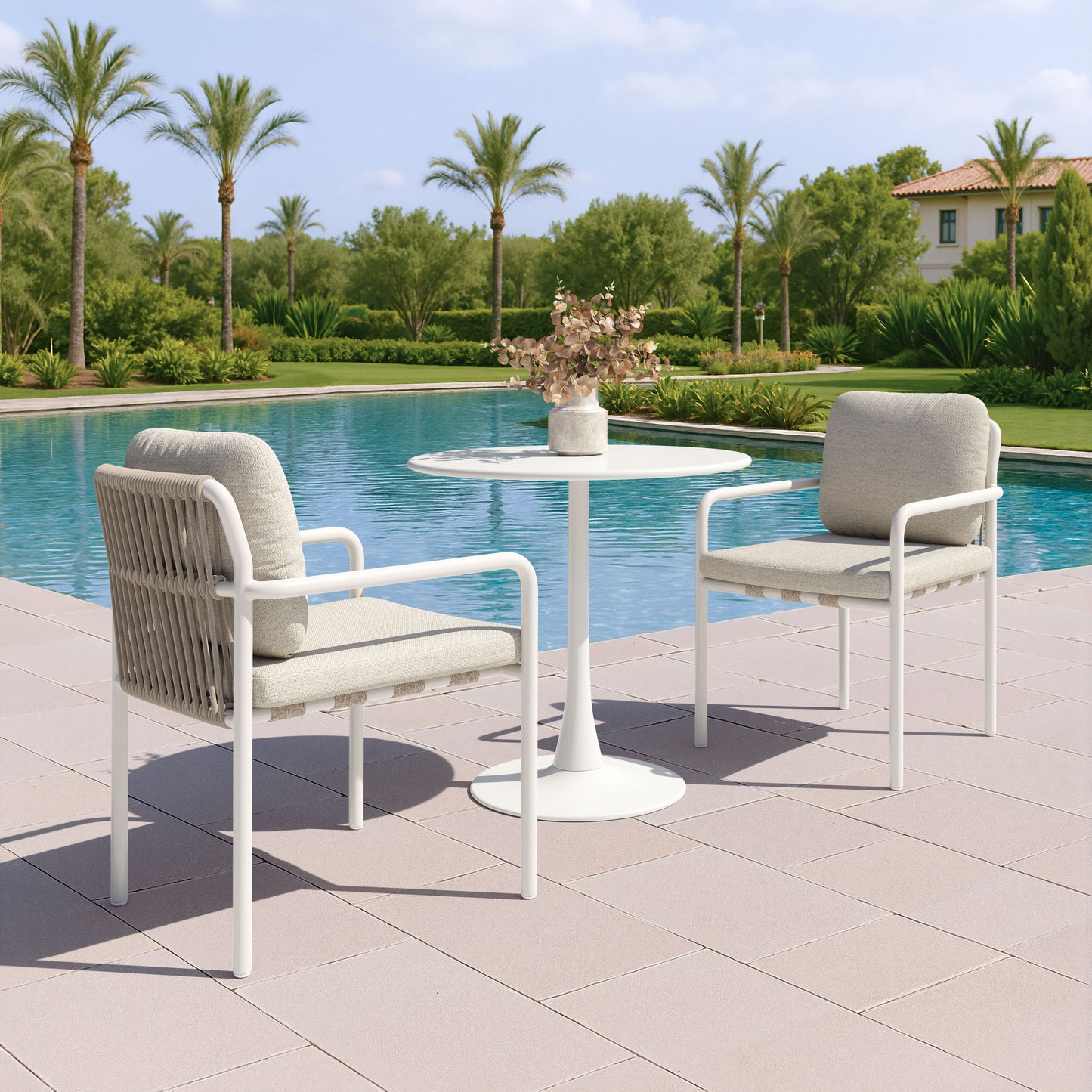 Aite Dining Chair (Set of 2) Beige - 9