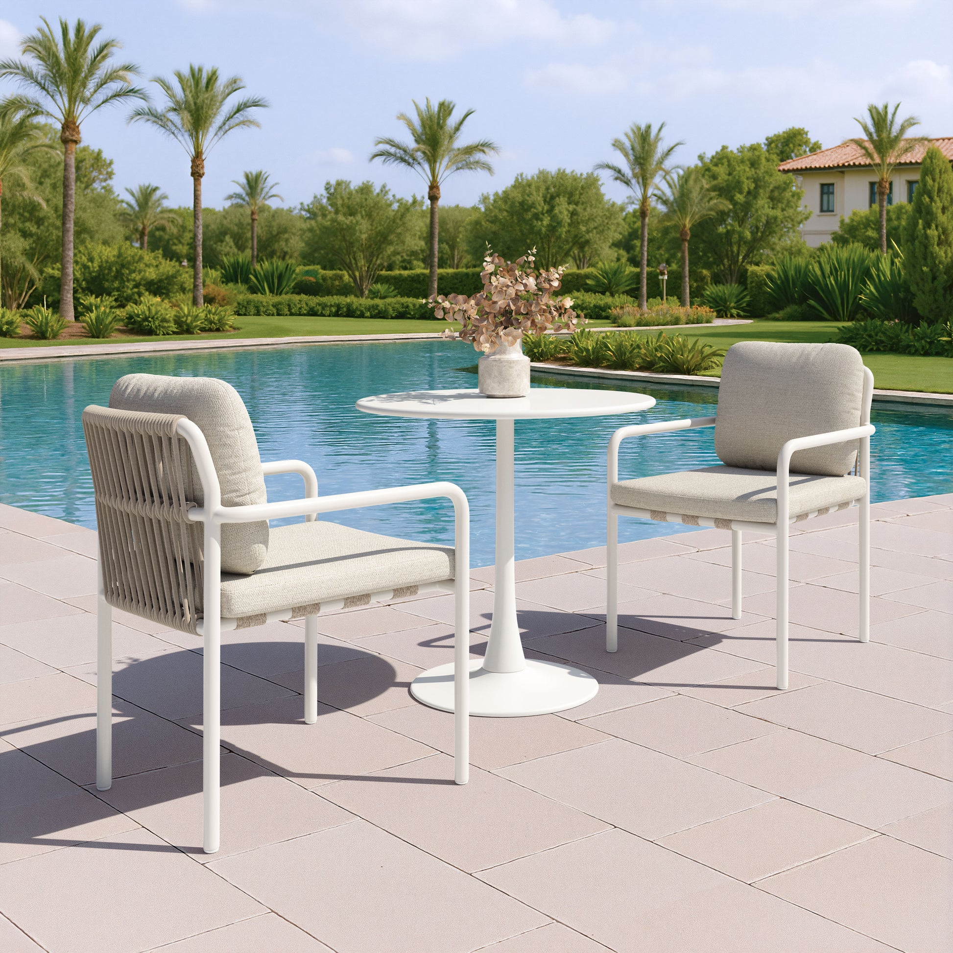 Aite Dining Chair (Set of 2) Beige - 9