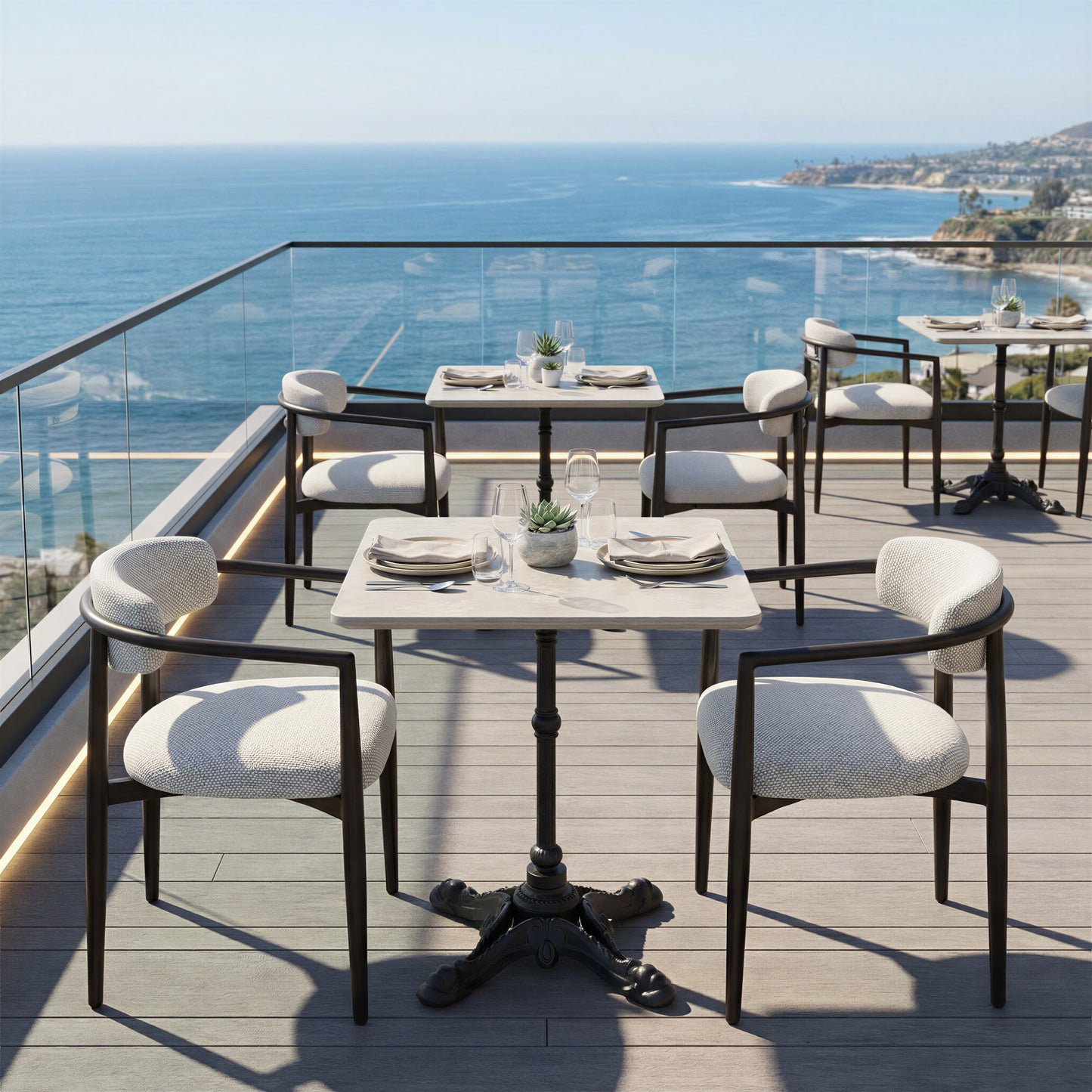 Alfresco Dining Table Gray - 10