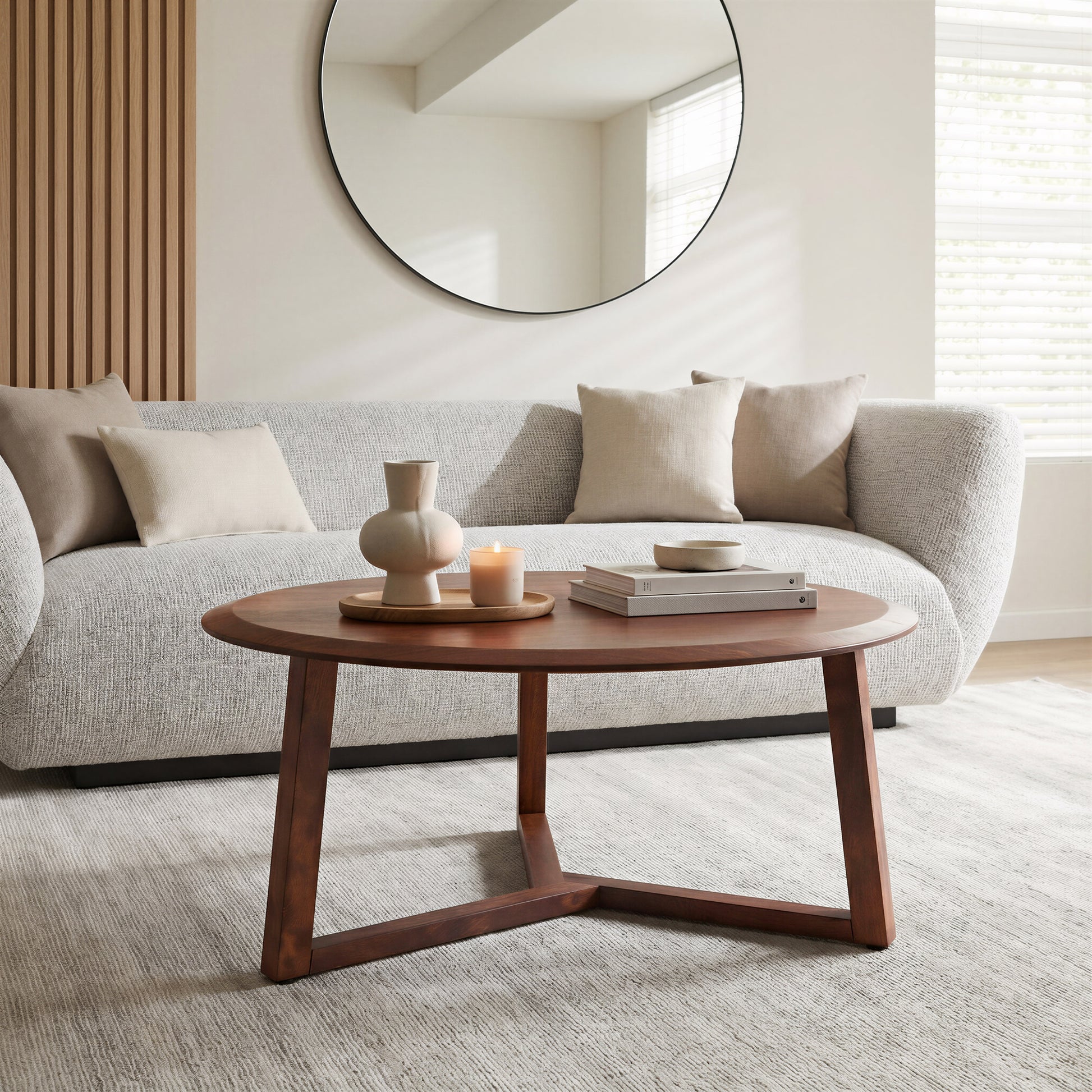 Macaria Coffee Table Walnut - 7