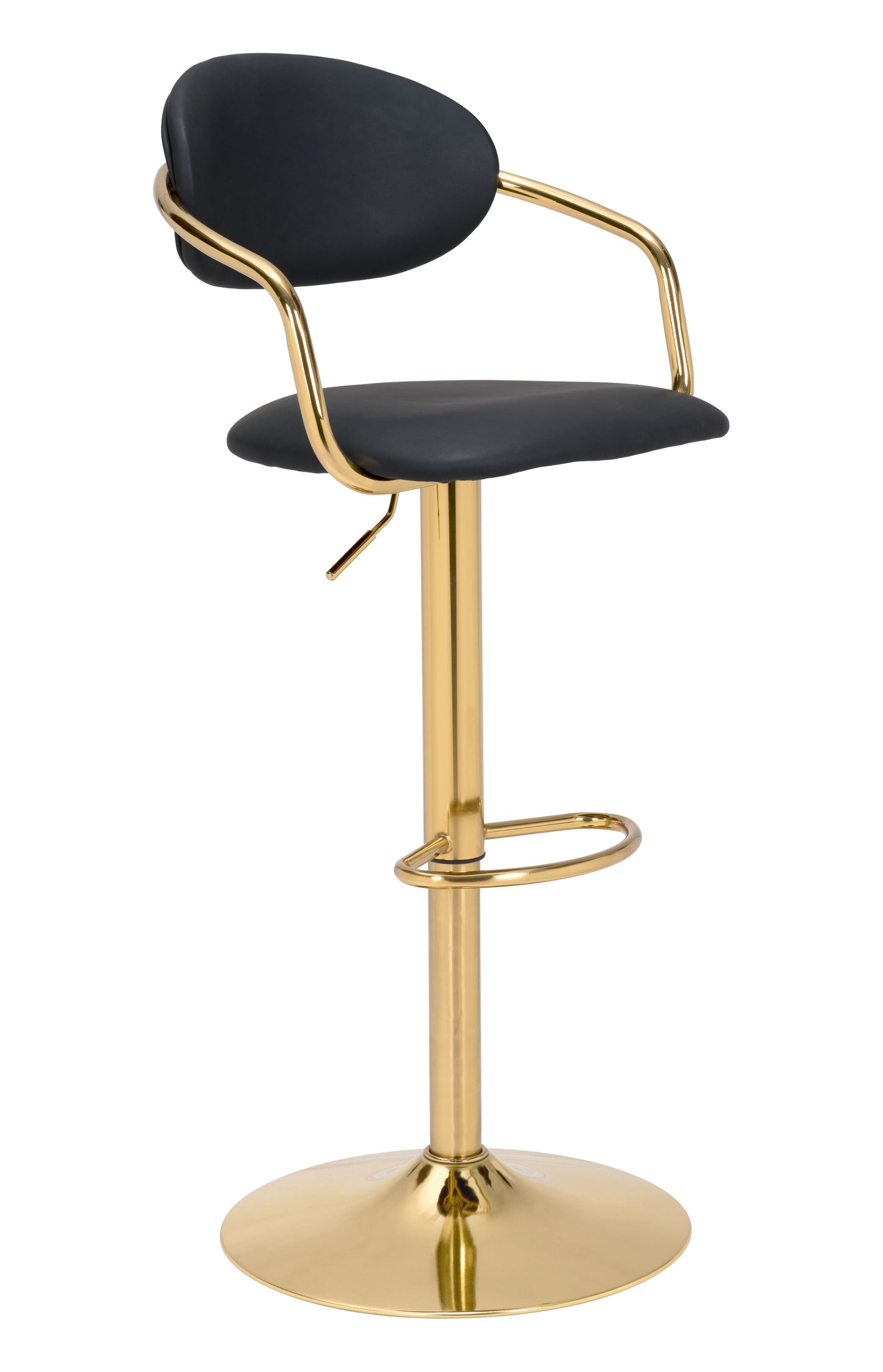Gusto Barstool Black & Gold