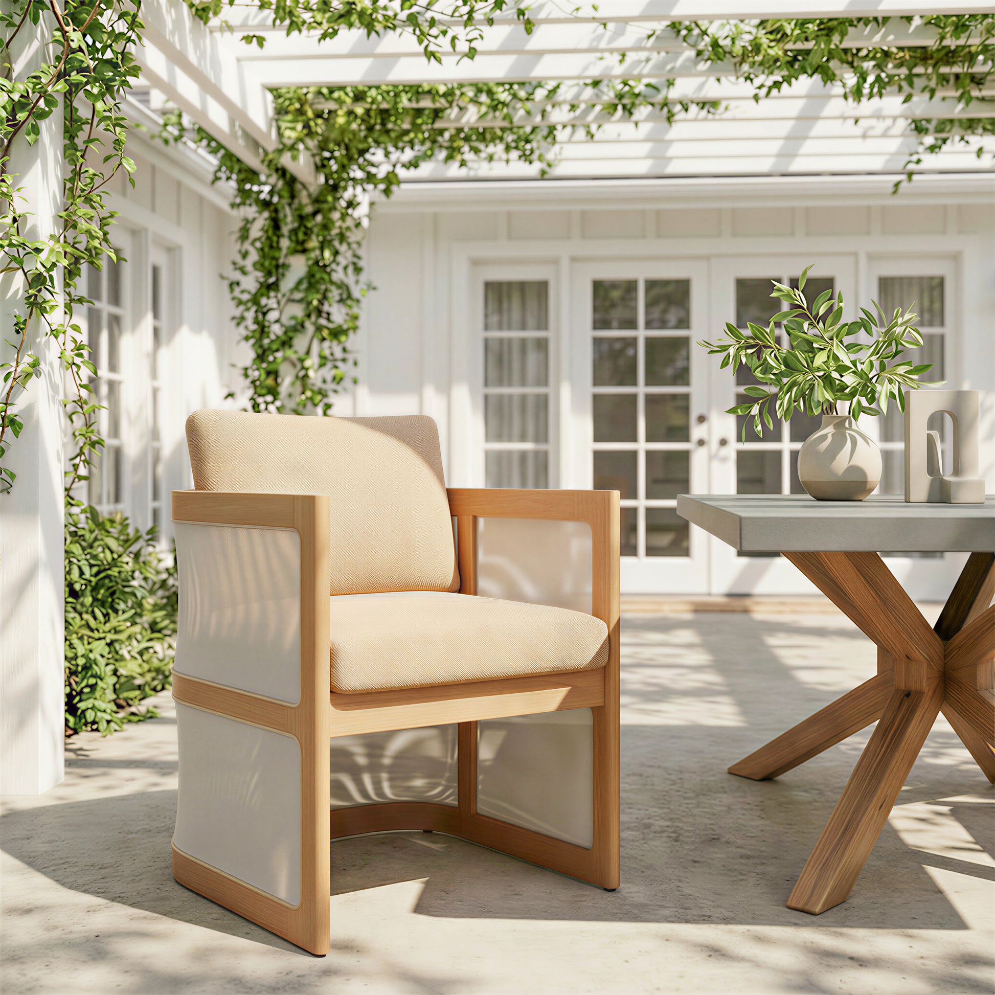 Nue Dining Chair Brown - 8